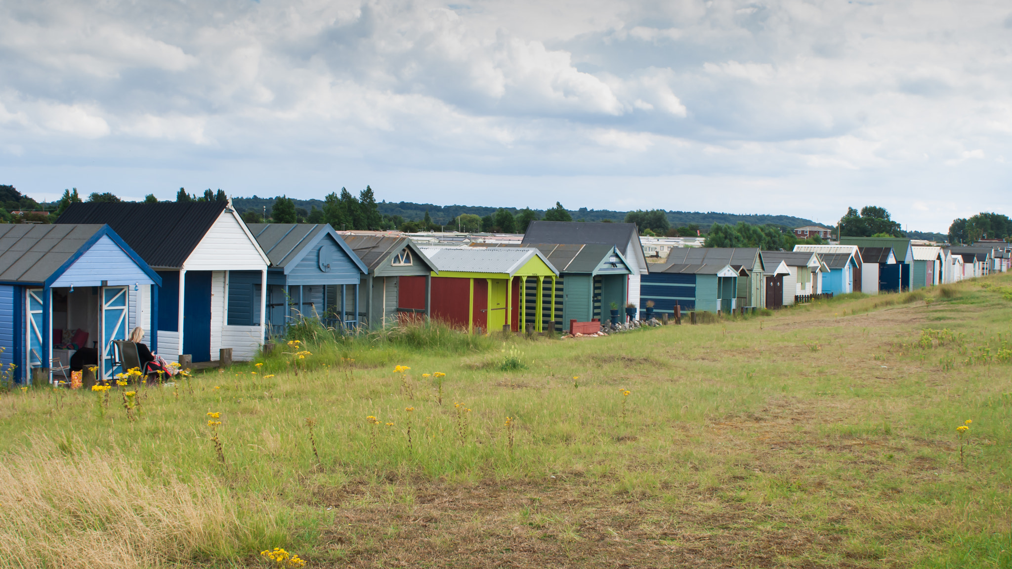 Minolta AF 28-85mm F3.5-4.5 sample photo. Heacham huts photography