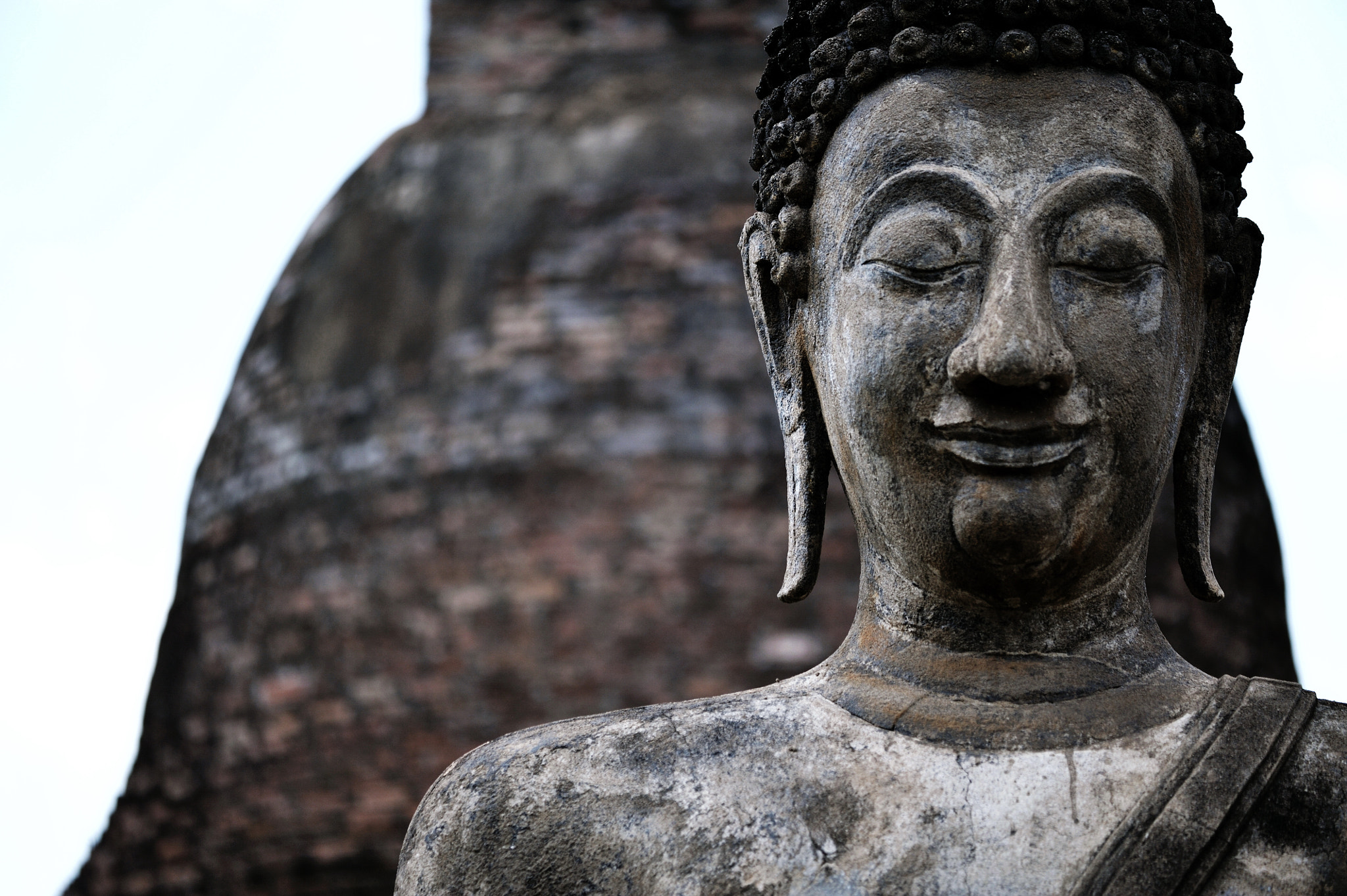 Sigma 150mm F2.8 EX DG Macro HSM sample photo. Wat mahathat photography