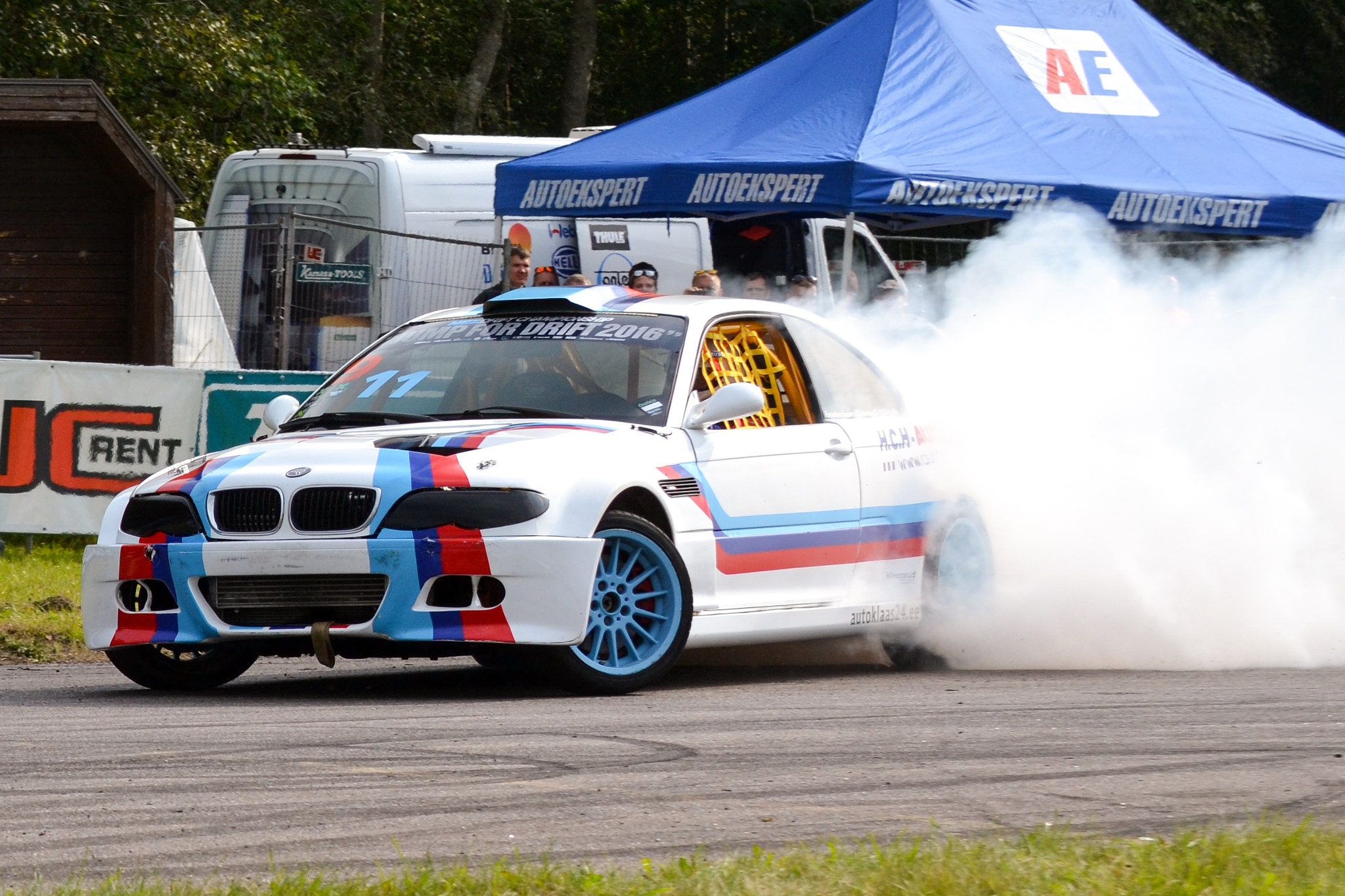 Tamron SP 70-300mm F4-5.6 Di VC USD sample photo. E46 drift photography
