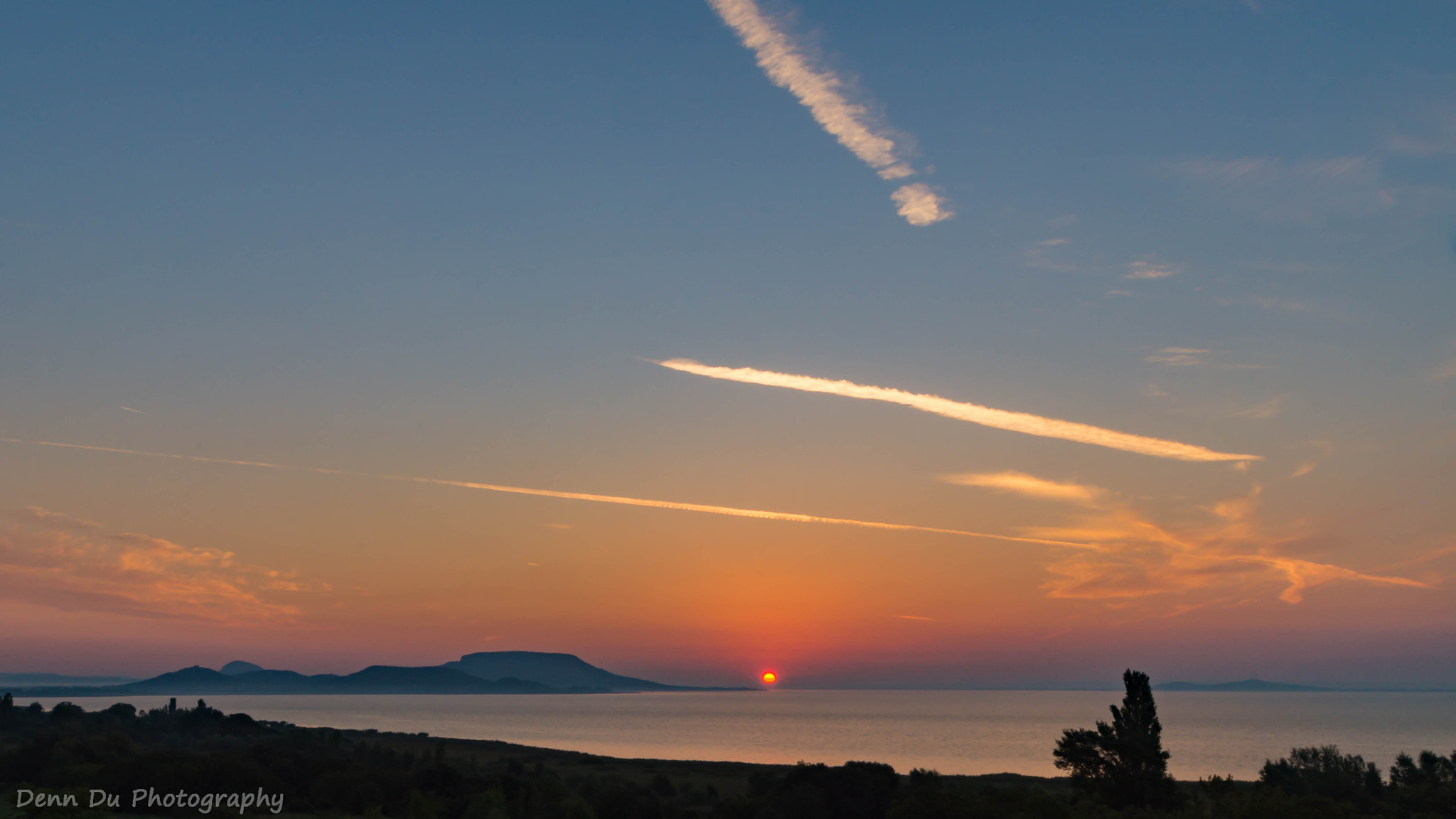 Sony SLT-A58 sample photo. Sonnenaufgang am plattensee photography