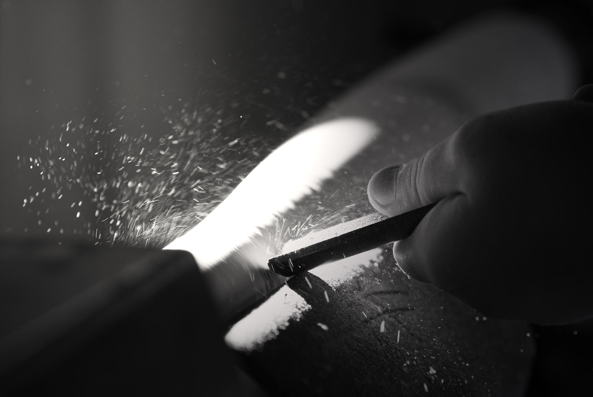 Olympus PEN E-PL5 sample photo. Wood turning photography