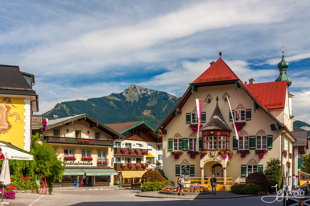 Canon EF 24-70mm F4L IS USM sample photo. St. gilgen rathaus photography