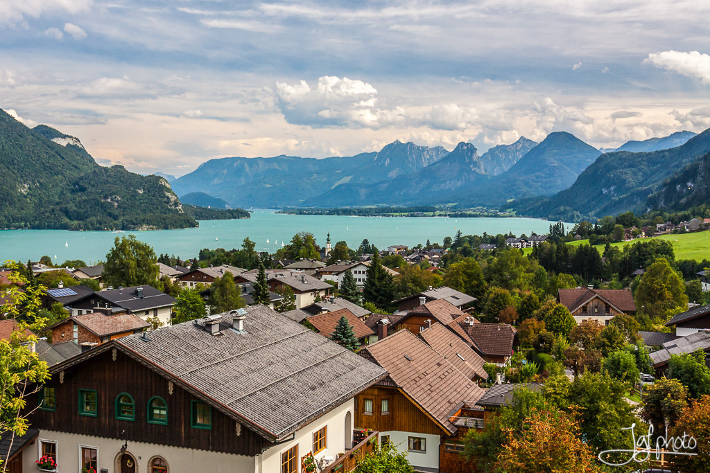 Canon EF 24-70mm F4L IS USM sample photo. St. gilgen and wolfgangsee photography
