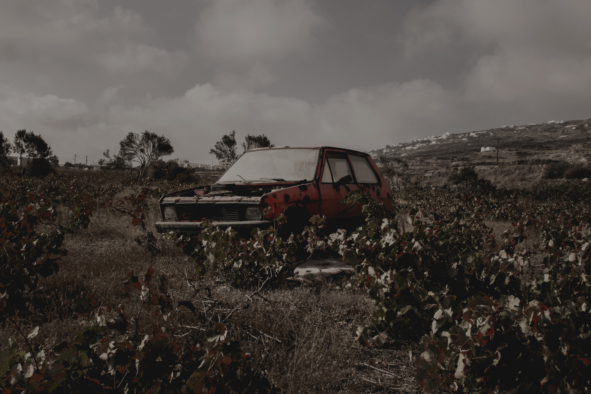 Nikon D7200 + Sigma 24-70mm F2.8 EX DG Macro sample photo. Old car photography