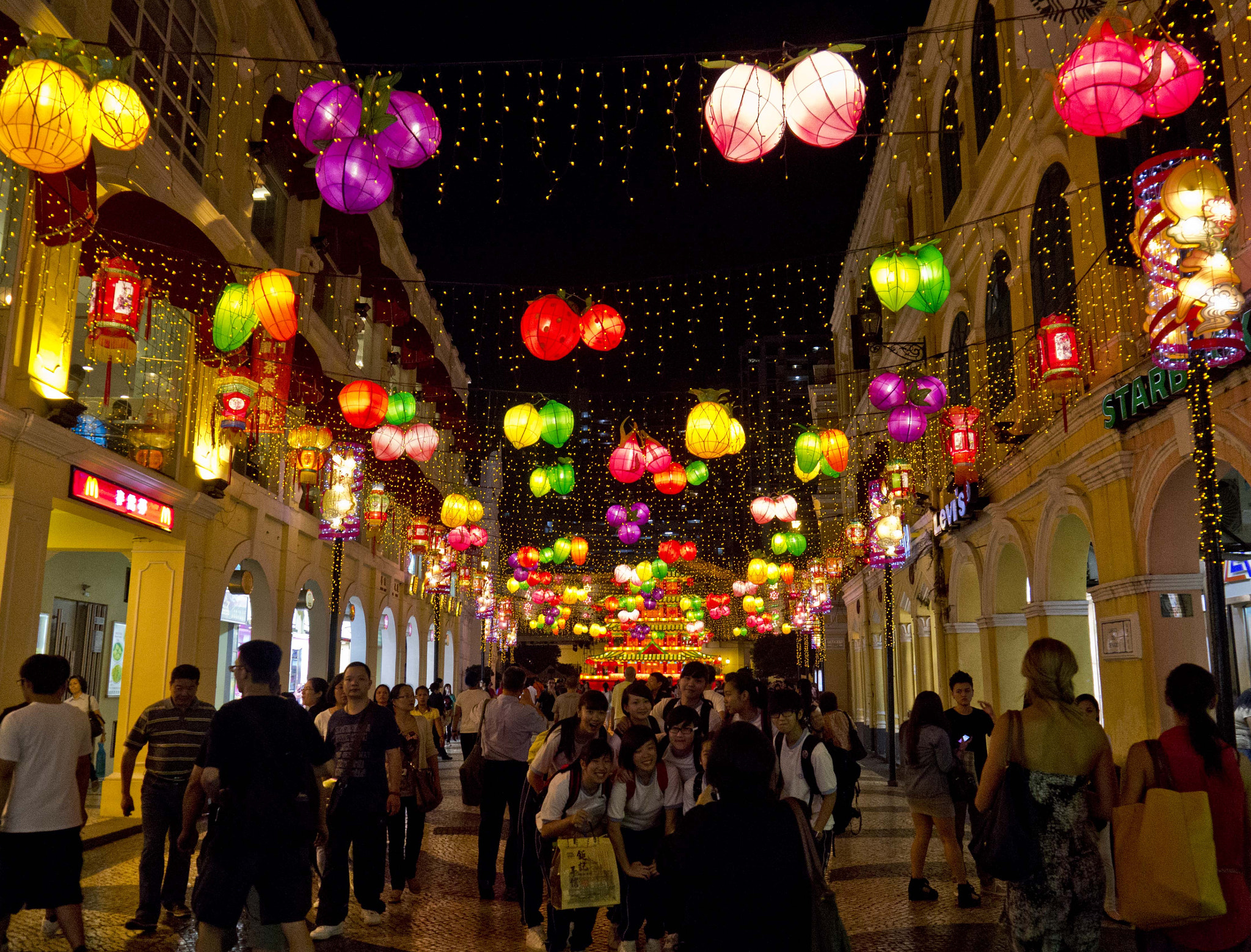 Panasonic Lumix DMC-GX1 sample photo. Nightfall in macau photography