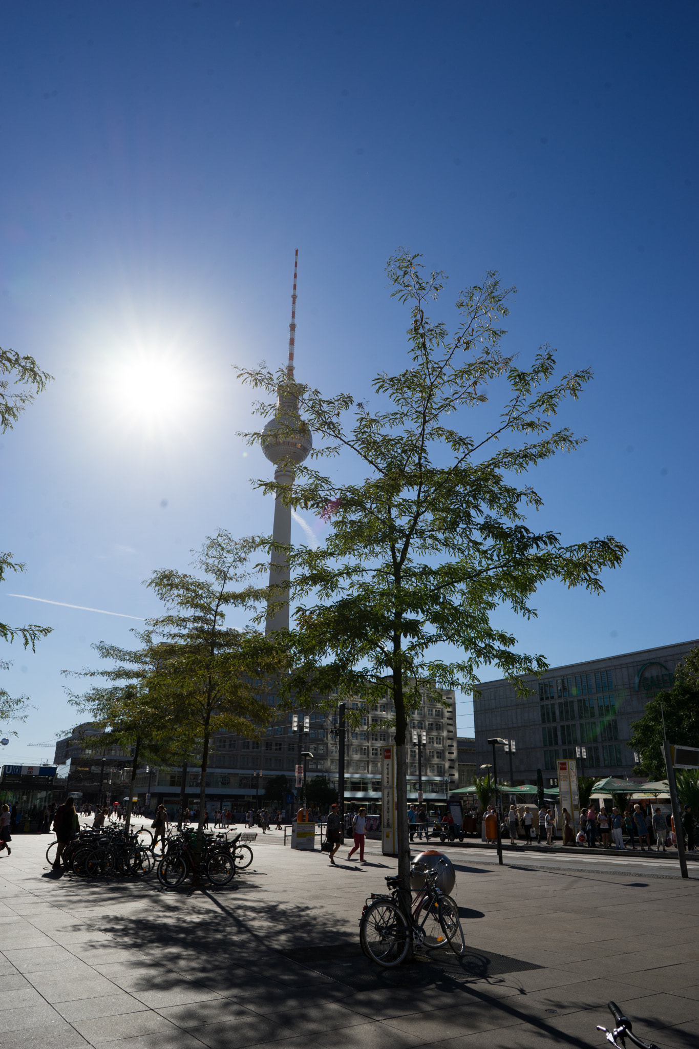 Sony a7 II + ZEISS Batis 25mm F2 sample photo. Berlin tv tower photography