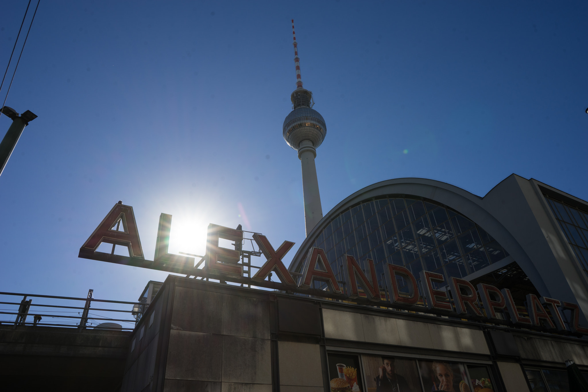 Sony a7 II + ZEISS Batis 25mm F2 sample photo. Berlin tv tower photography