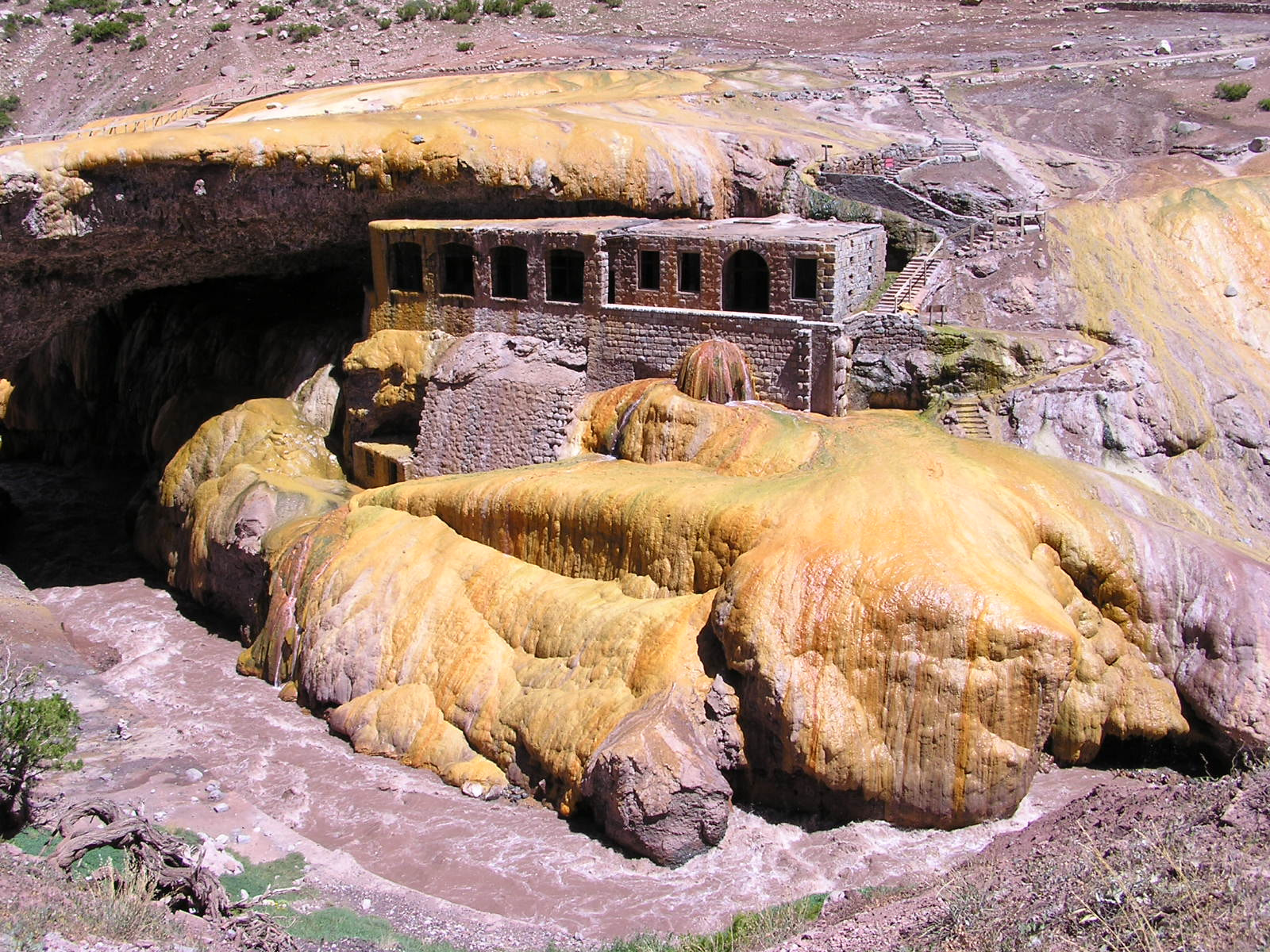 Olympus C750UZ sample photo. Sulfur spring argentina photography