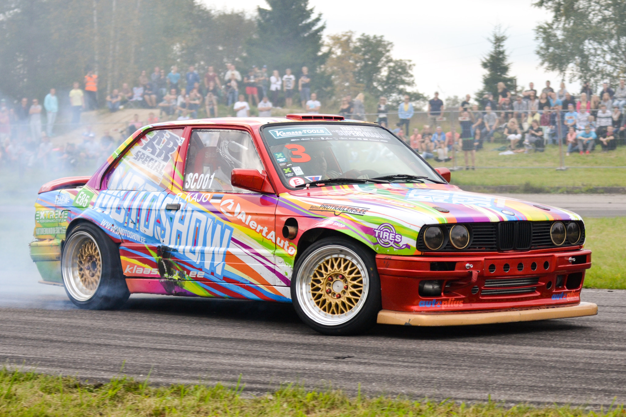 Tamron SP 70-300mm F4-5.6 Di VC USD sample photo. E30 drift photography