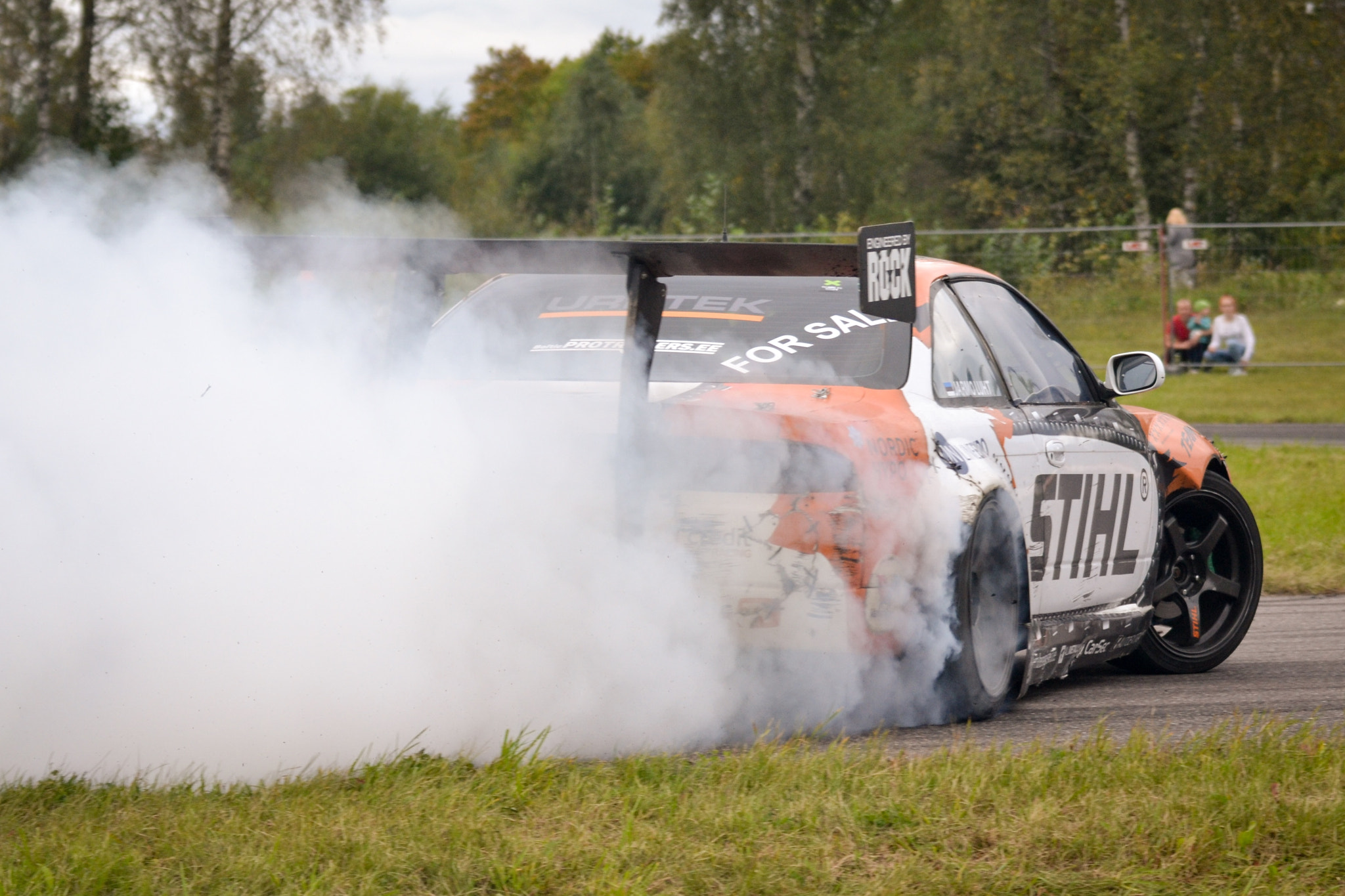 Tamron SP 70-300mm F4-5.6 Di VC USD sample photo. Stihl nissan drift photography