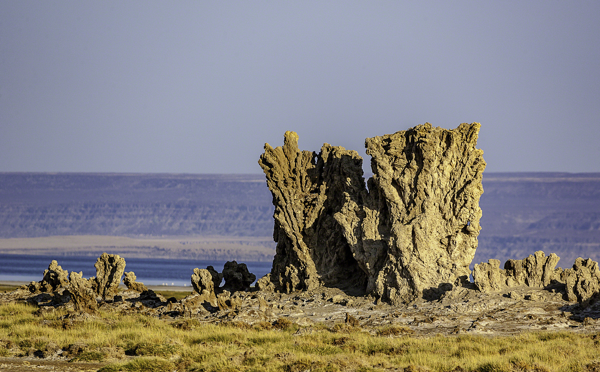 Canon EOS-1D Mark II sample photo. Rock sculpture carved by the environment photography