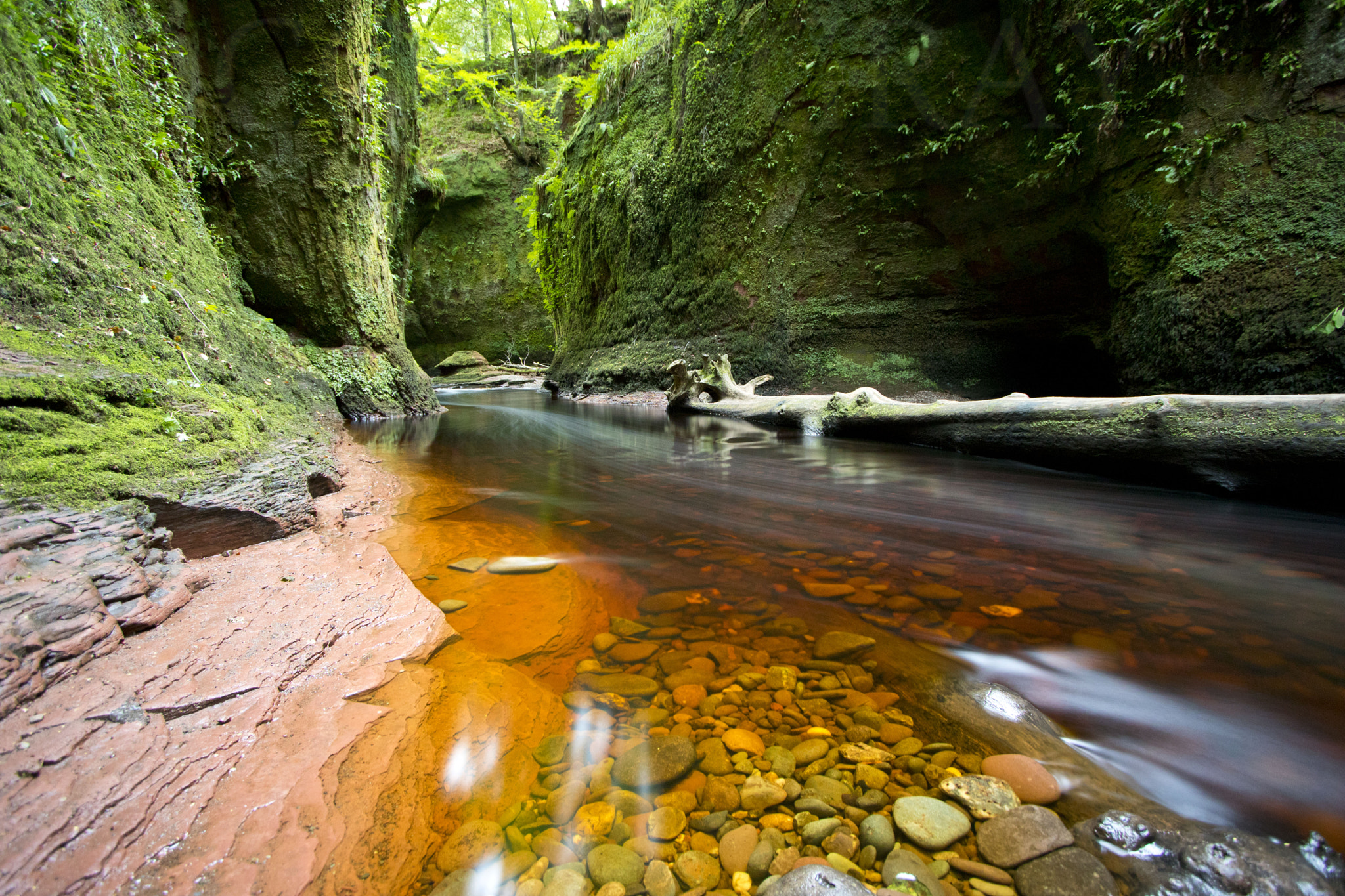 Canon EF-S 10-22mm F3.5-4.5 USM sample photo. Finnich glen photography