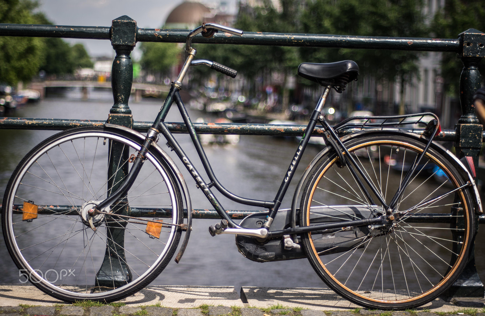 Pentax K-3 sample photo. Amsterdam bike photography