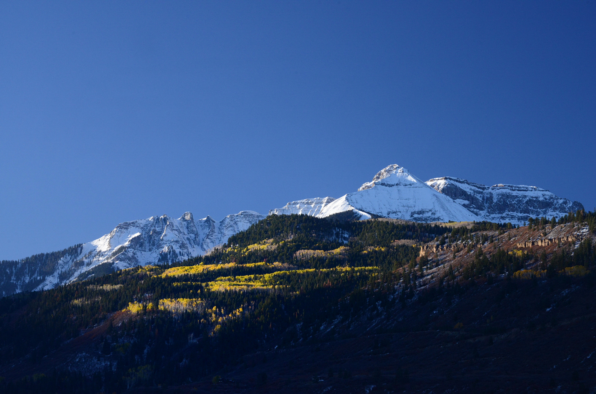 Nikon D800E sample photo. Corbett mountain, san juans photography