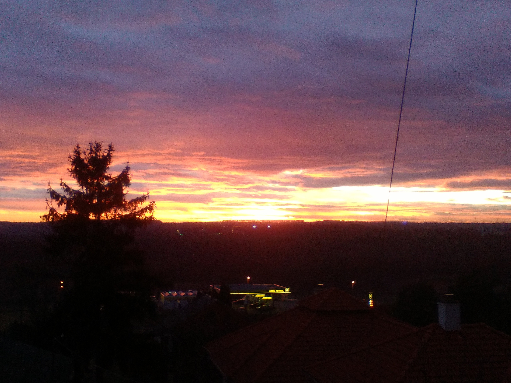 HUAWEI Y550-L01 sample photo. Sunset photography