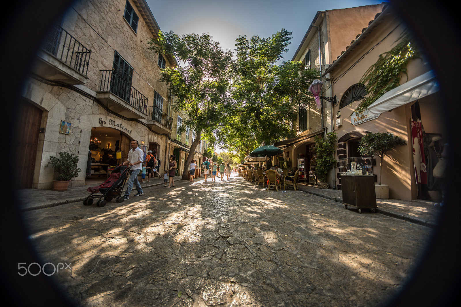 Sigma 10-20mm F4-5.6 EX DC HSM sample photo. Valldemossa street photography