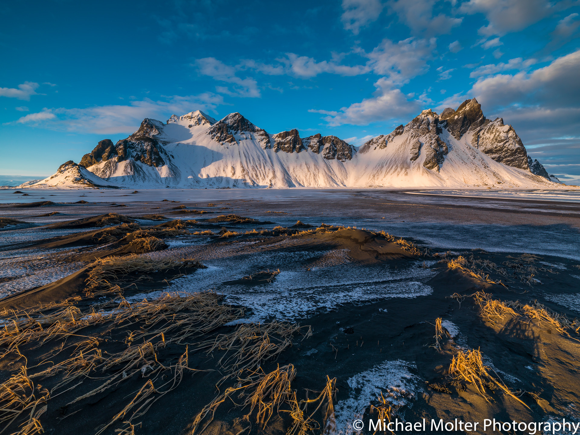 Hasselblad H4D + HCD 24 sample photo. Vestrahorn and stokksnes photography