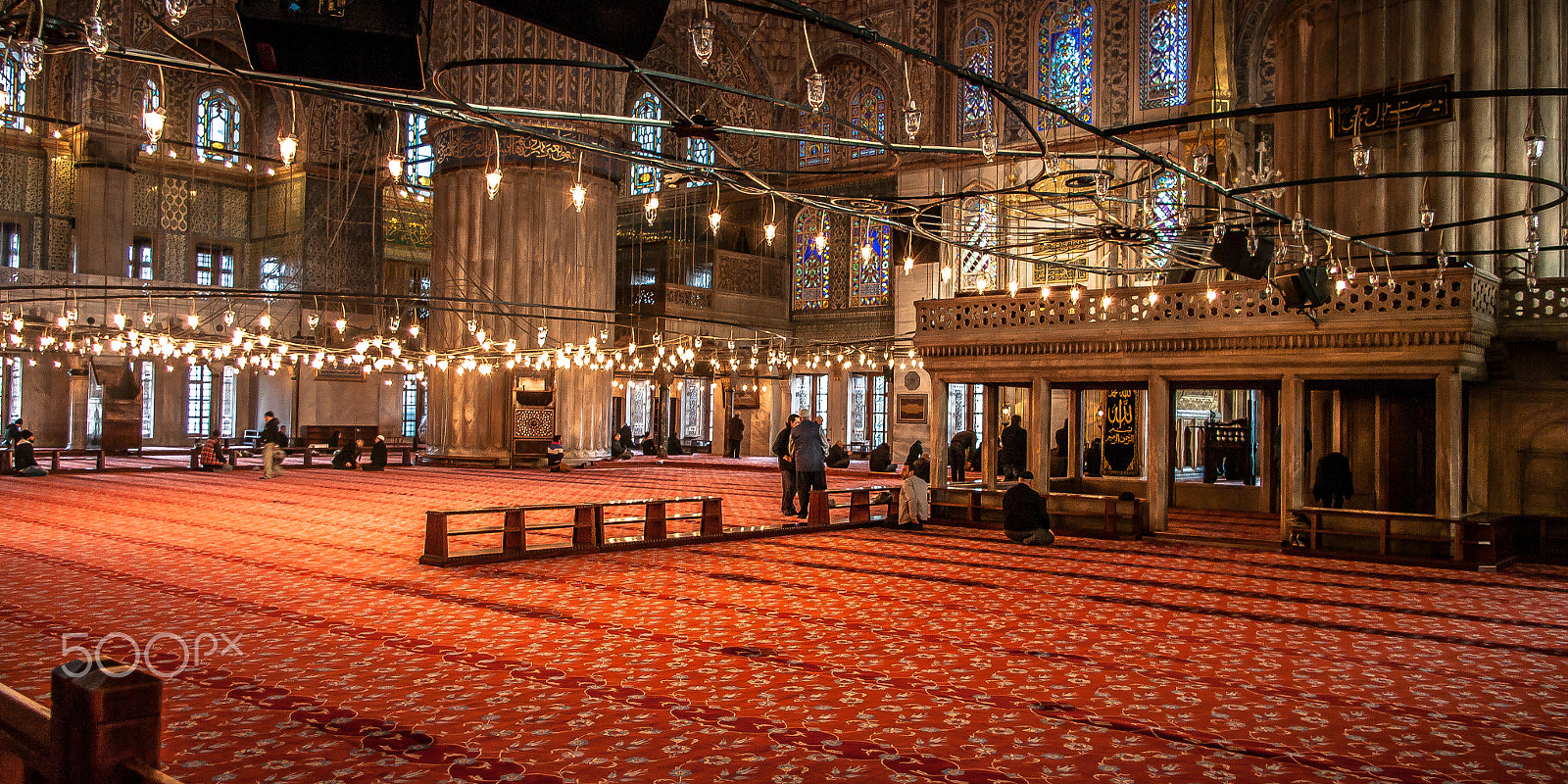 Pentax K20D sample photo. Blue mosque photography