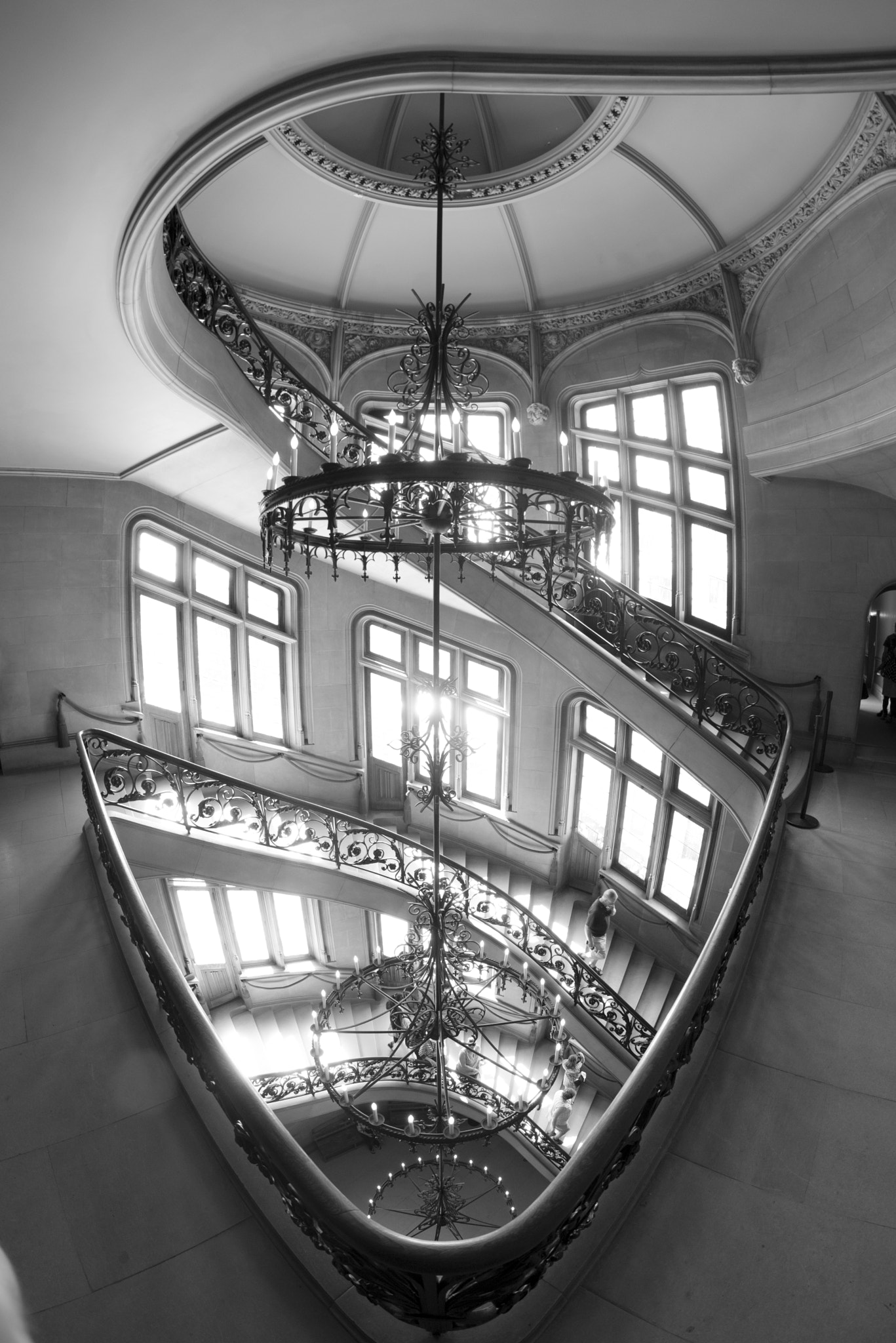 Samyang 12mm F2.8 ED AS NCS Fisheye sample photo. Biltmore stairs photography
