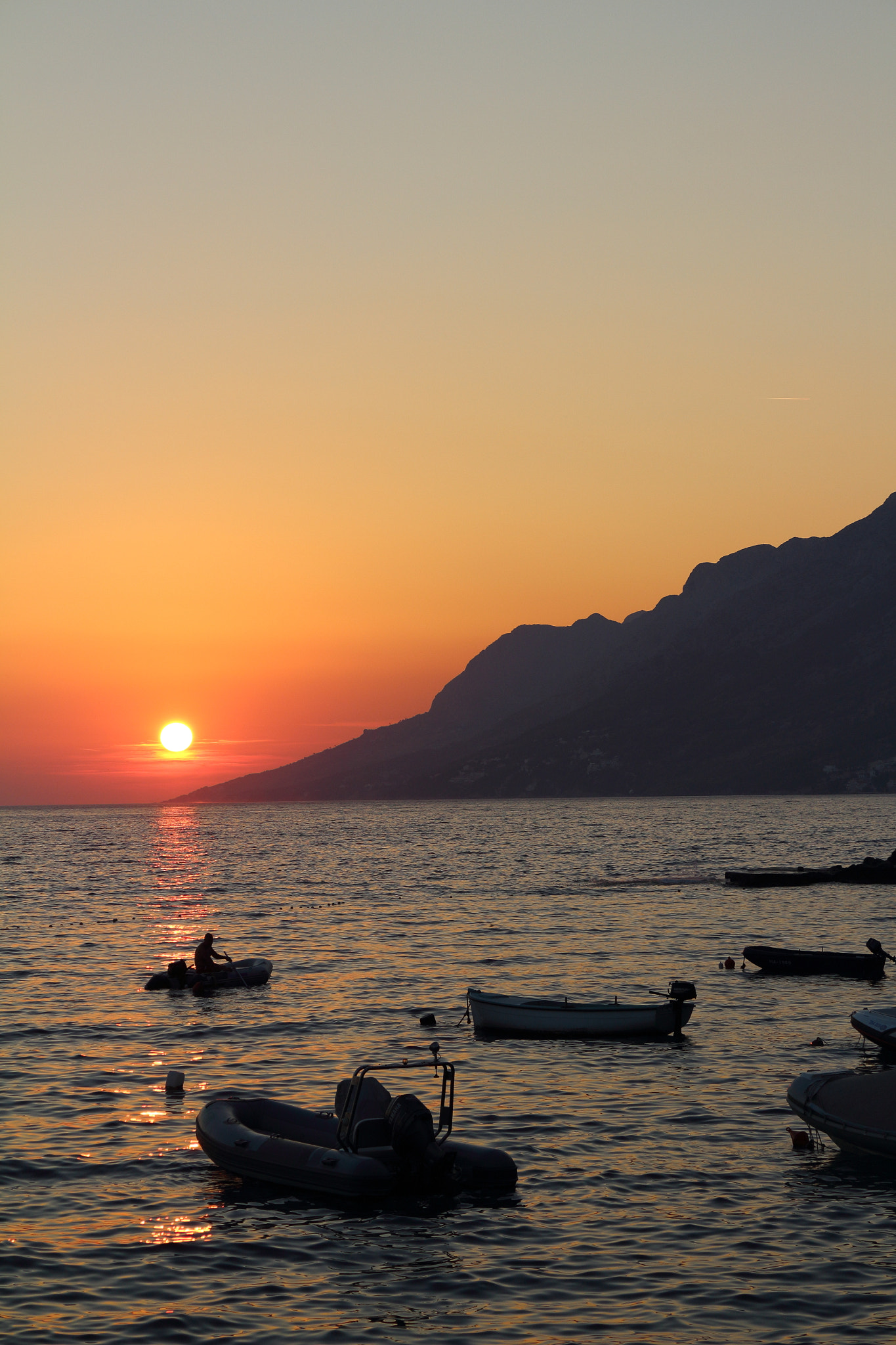 Canon EOS 100D (EOS Rebel SL1 / EOS Kiss X7) sample photo. Sunset in croatia photography