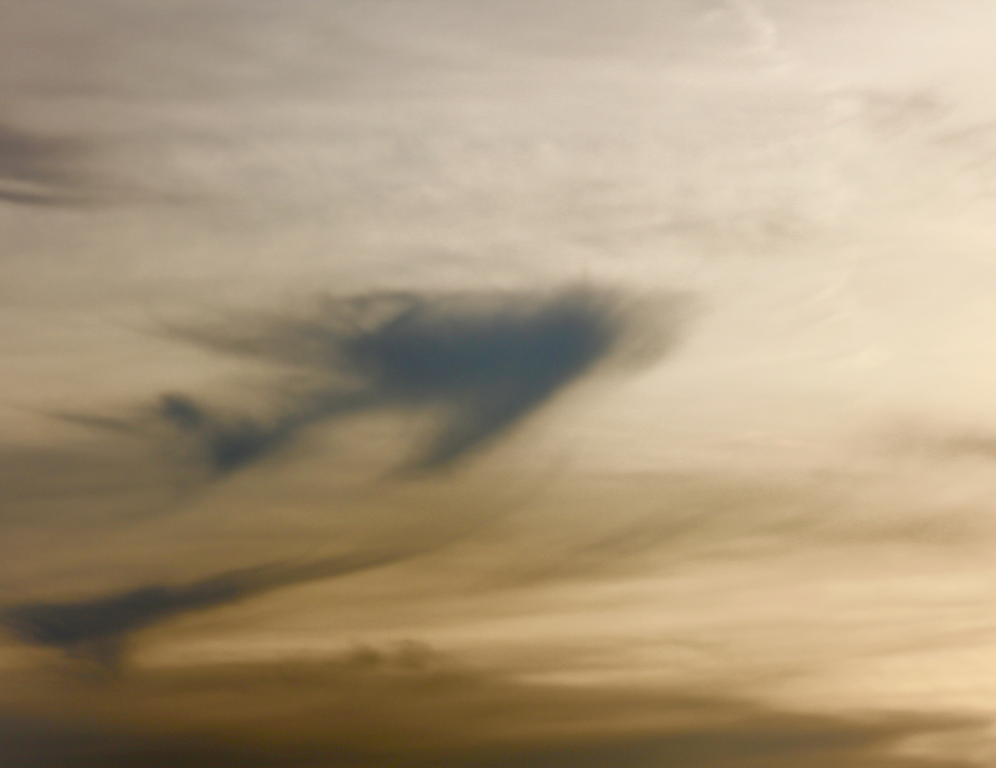 Canon EF 70-300mm F4-5.6 IS USM sample photo. Cloud shark photography