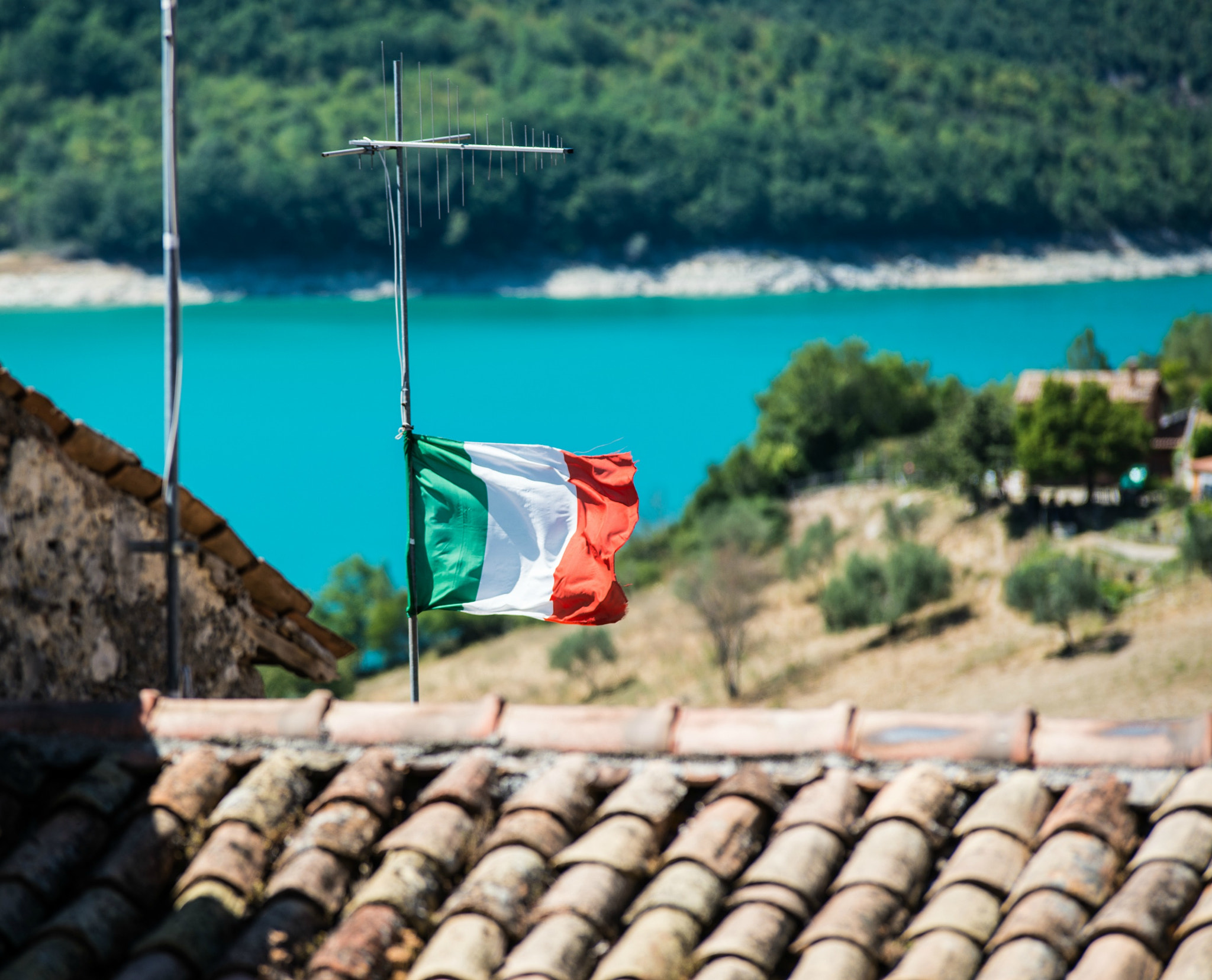 Nikon D600 sample photo. Bandiera a mezz'asta photography