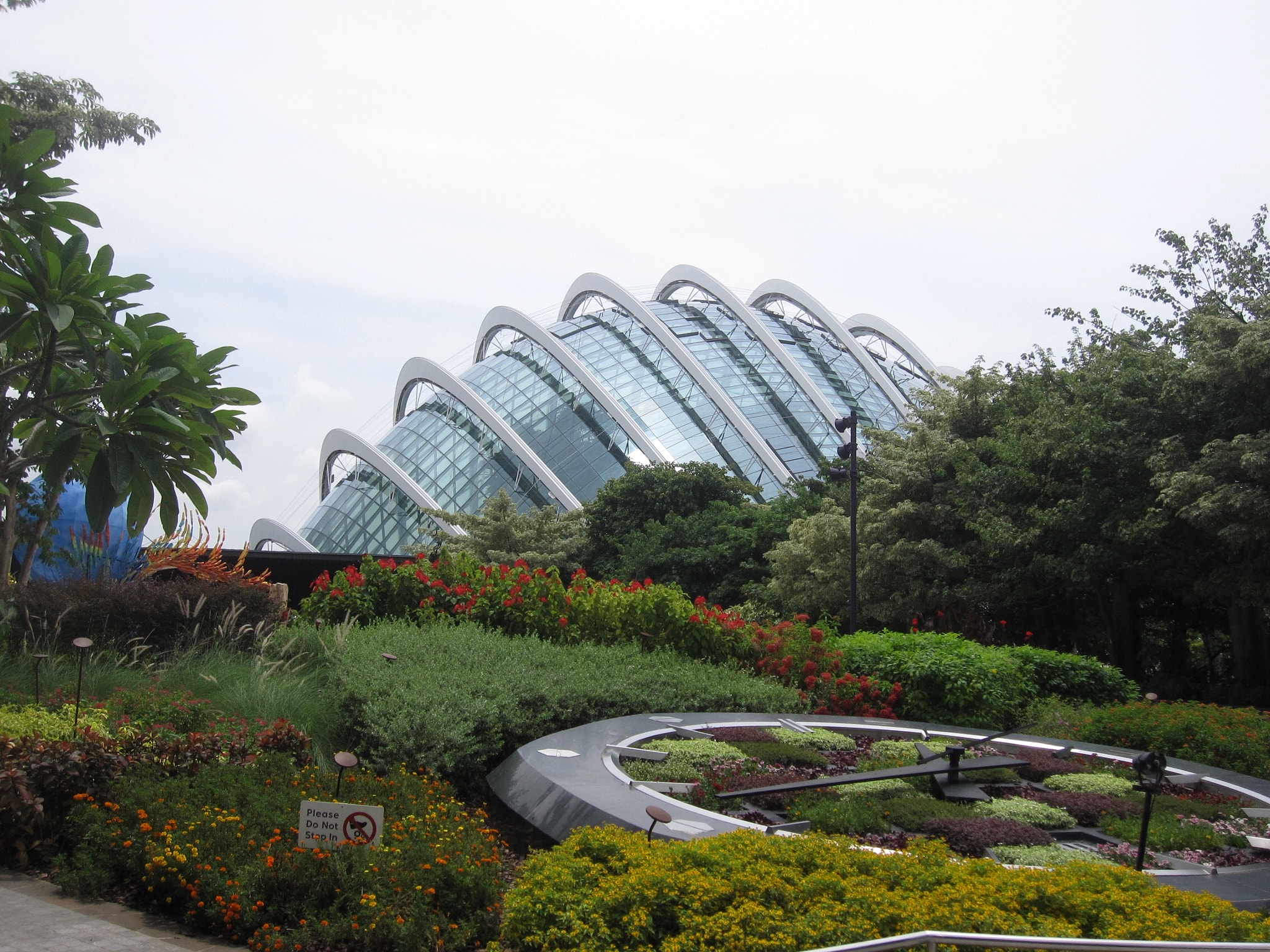 Canon PowerShot SD880 IS (Digital IXUS 870 IS / IXY Digital 920 IS) sample photo. Flower dome 花穹 photography