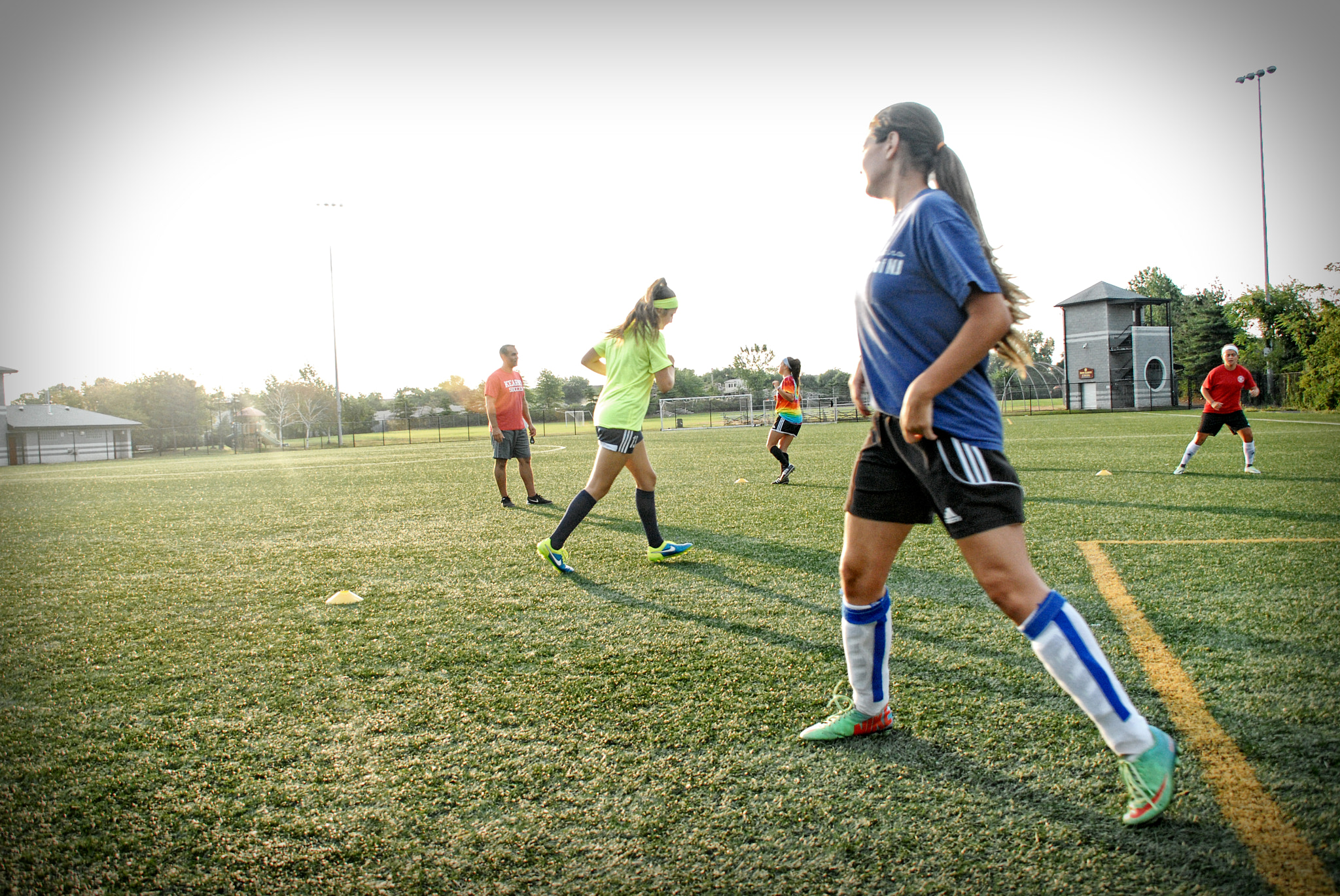 2016 Kearny High School Girls Varsity Soccer Practice