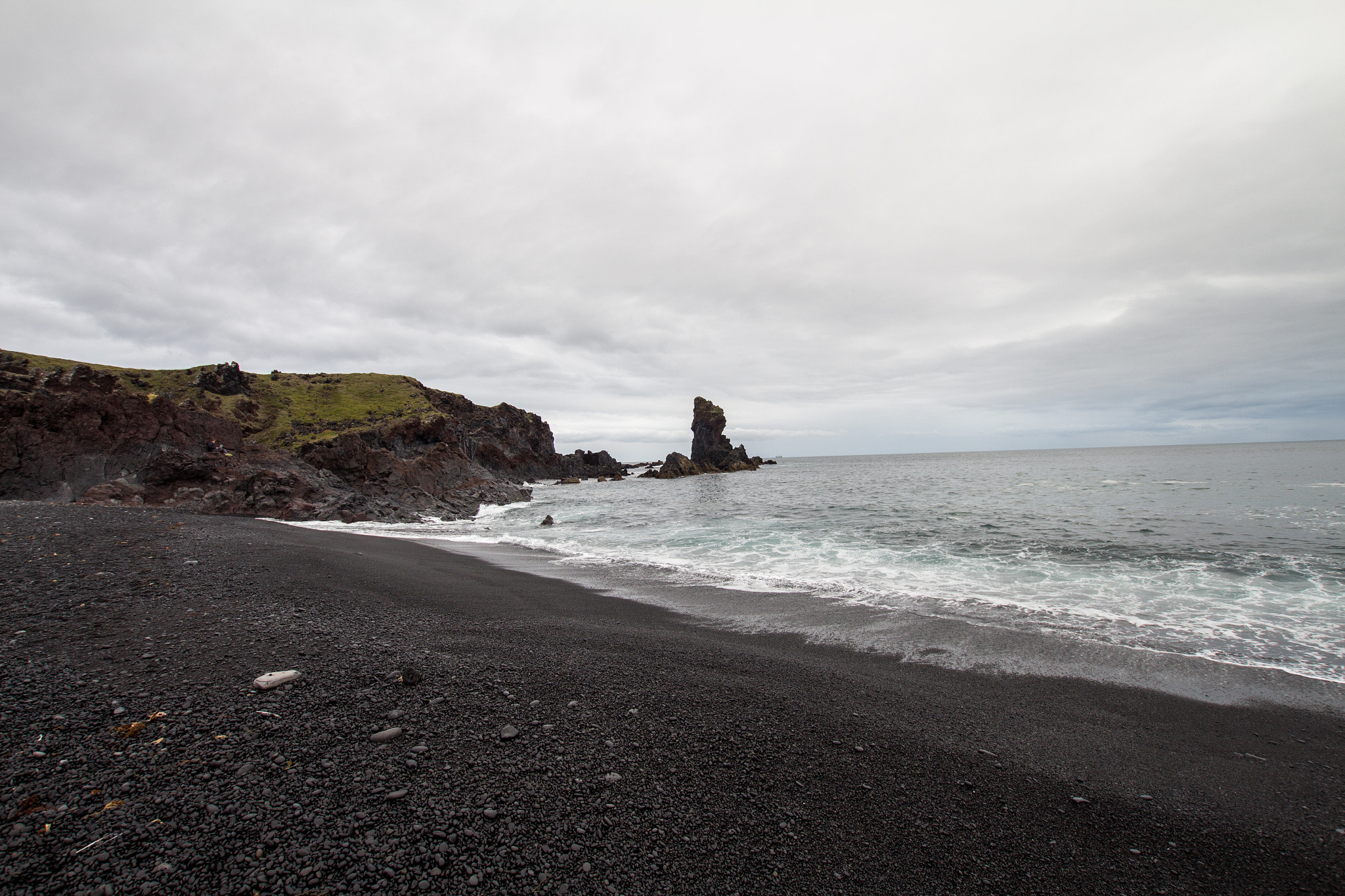 Sigma 10-20mm F3.5 EX DC HSM sample photo. Djúpalónssandur beach photography