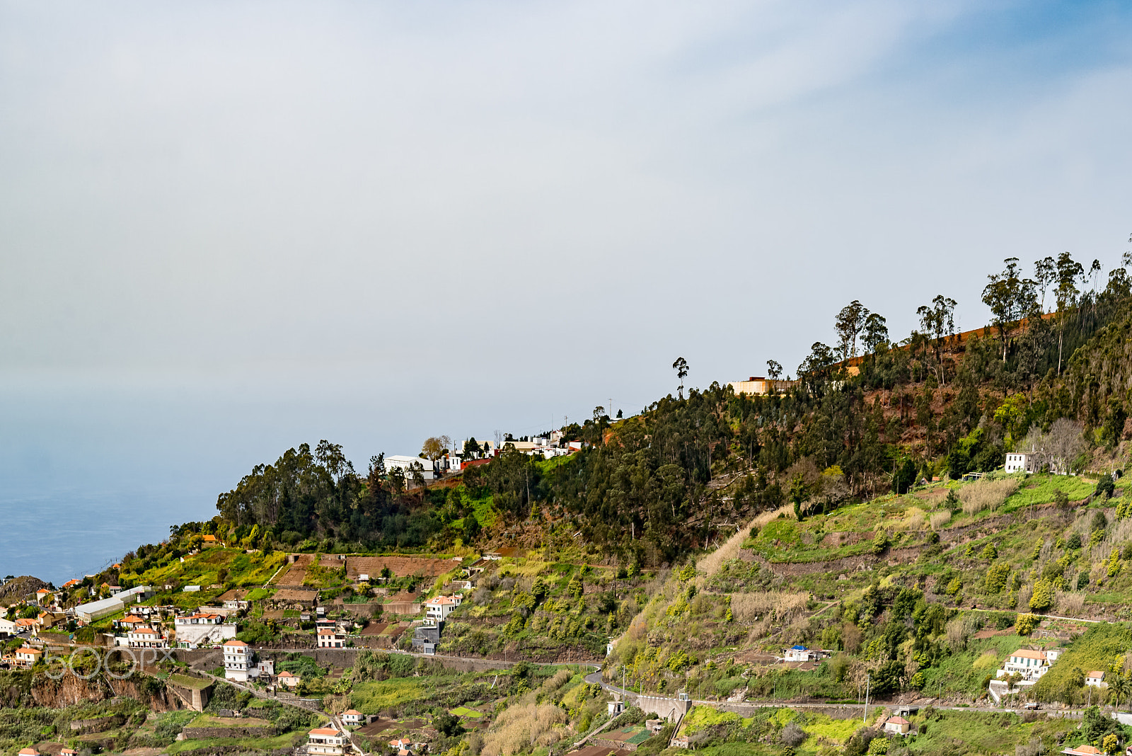 Nikon D610 + Nikon AF-S Micro-Nikkor 60mm F2.8G ED sample photo. High angle view of grassy cliff photography