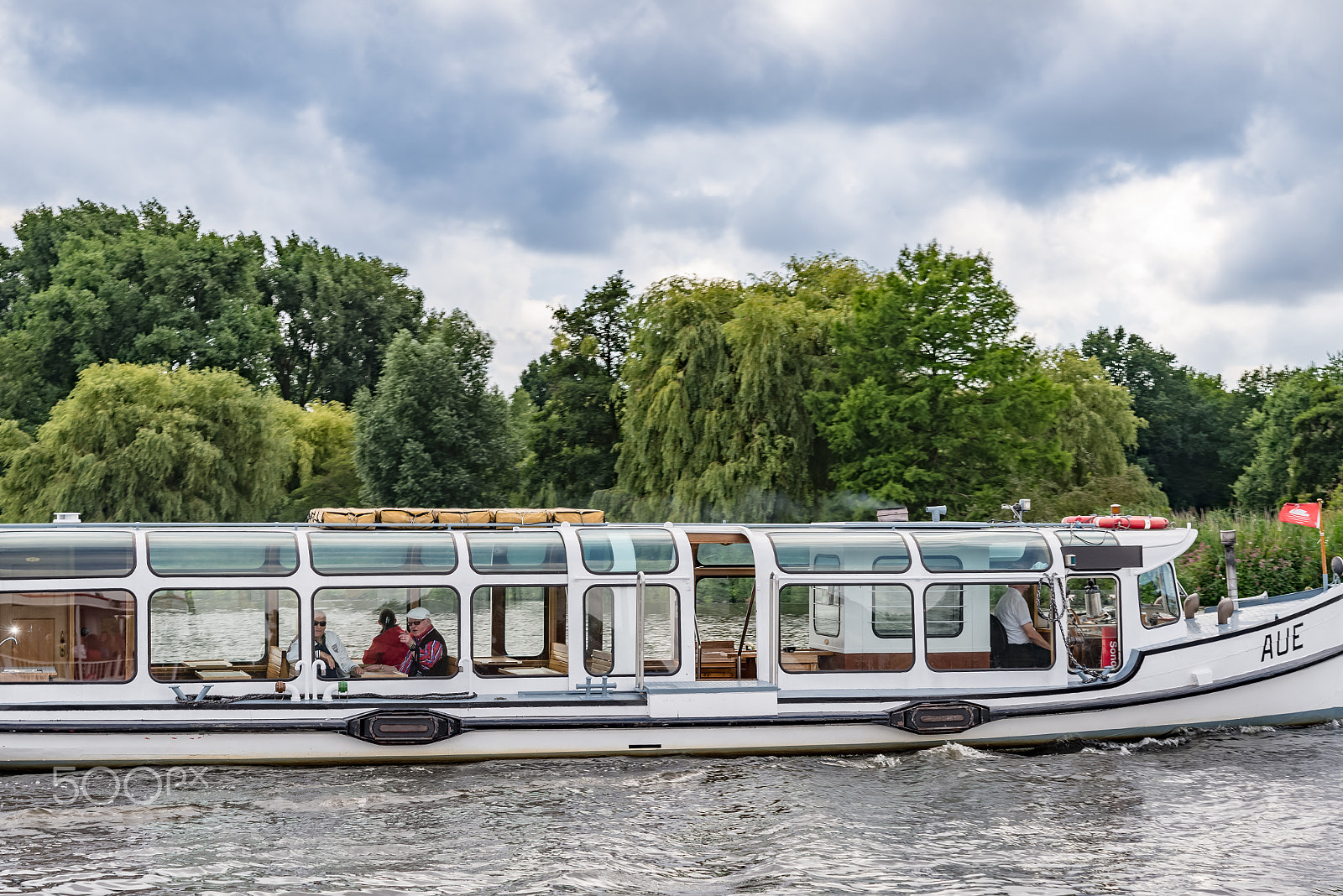 Nikon AF-S Micro-Nikkor 60mm F2.8G ED sample photo. Hamburg, germany - july 30, 2016: boat on alster photography