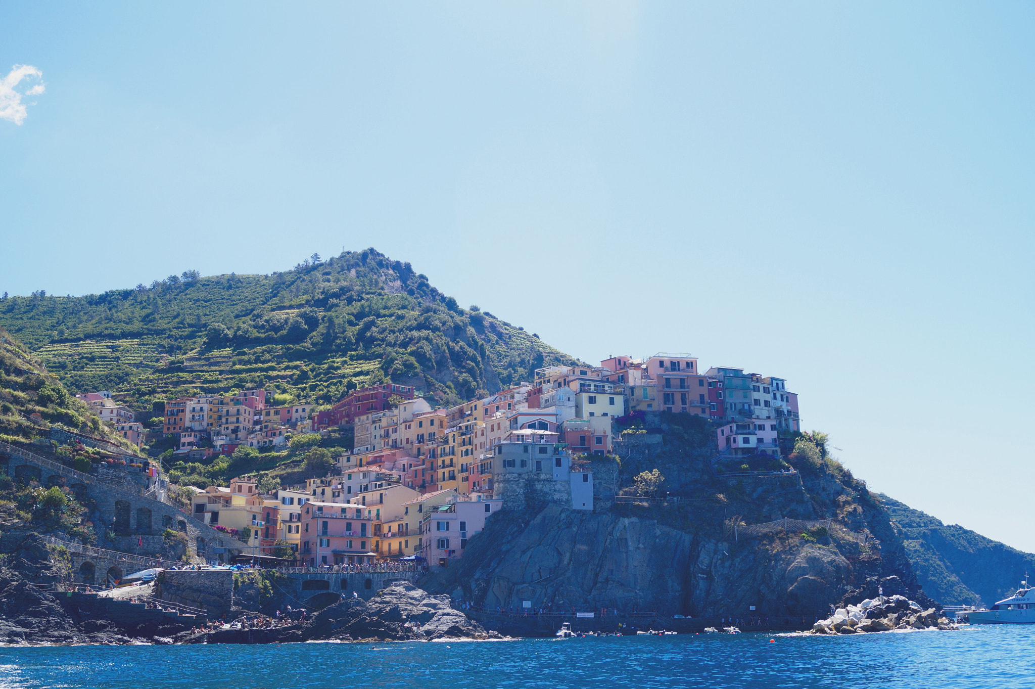 Sony DT 18-55mm F3.5-5.6 SAM II sample photo. Italian coast. cinque terre! photography