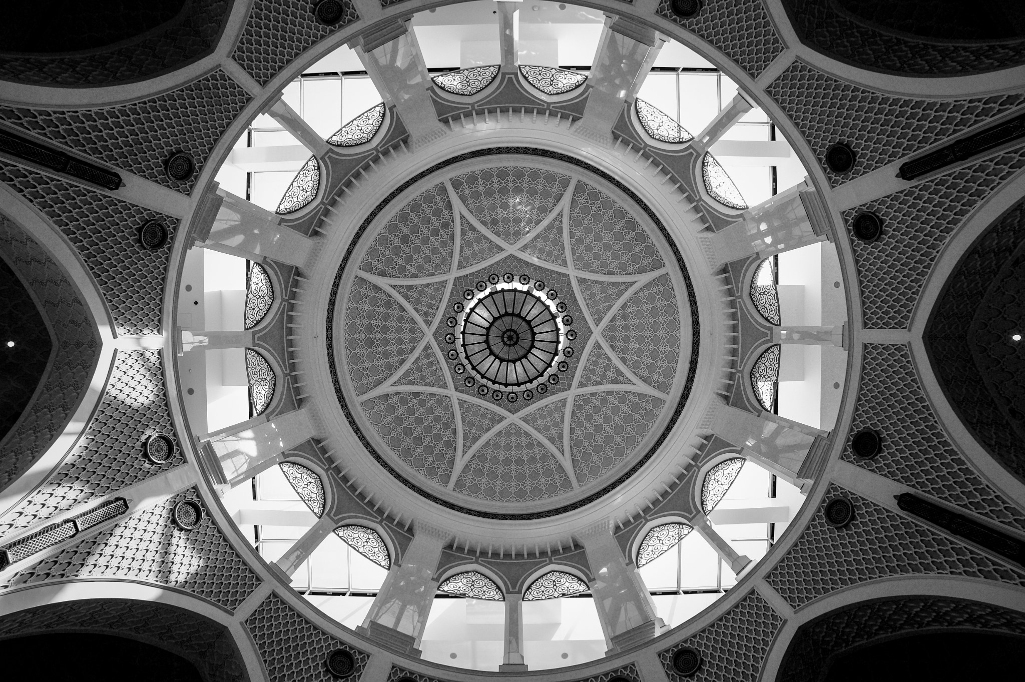 Nikon Df sample photo. Arabesque - dubai mall photography
