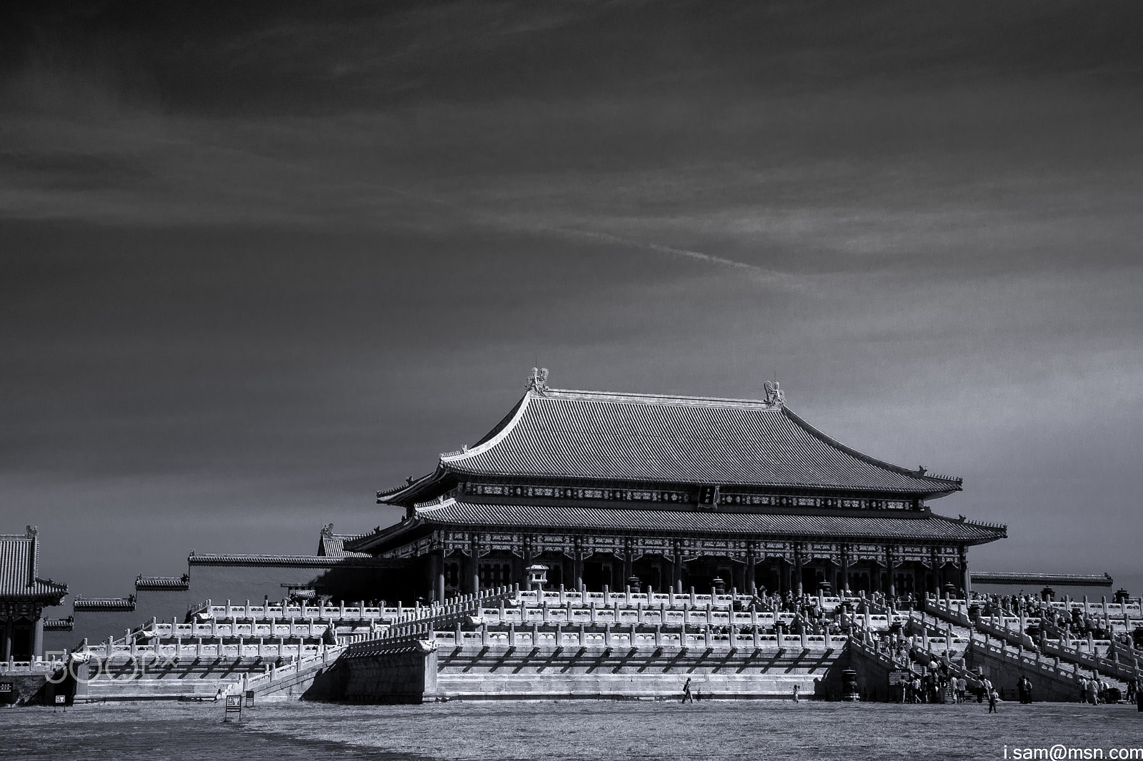Sony Alpha DSLR-A700 sample photo. Forbidden city photography