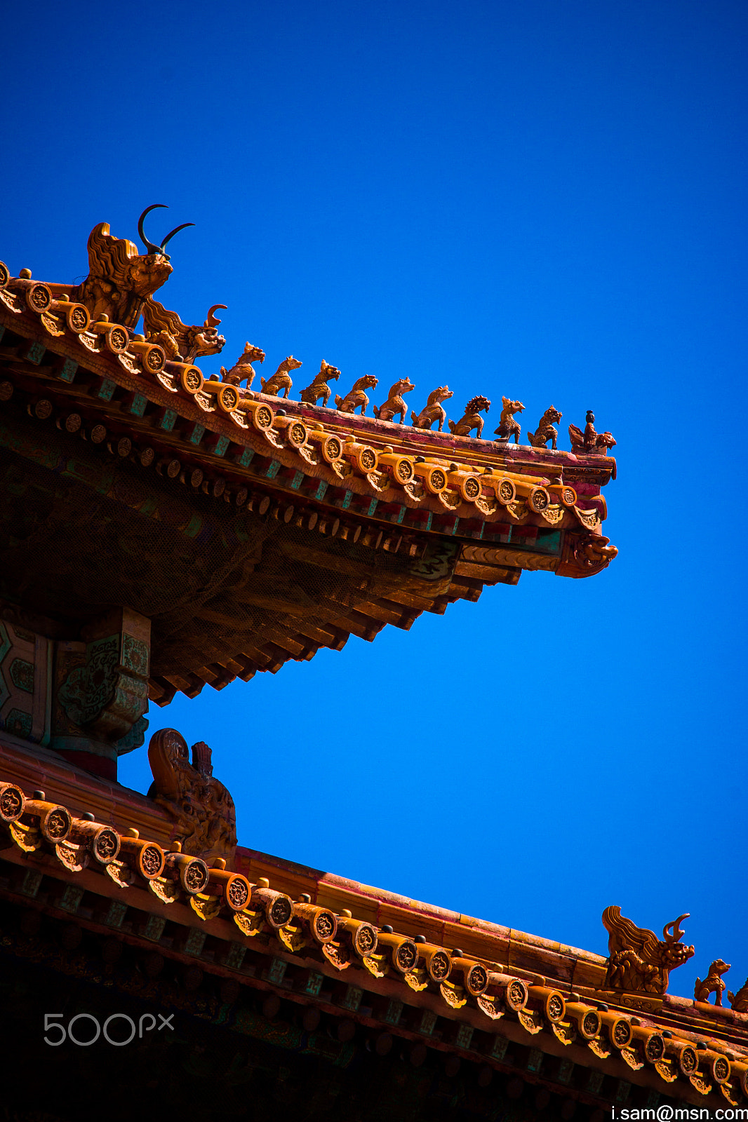 Sony Alpha DSLR-A700 sample photo. Forbidden city photography
