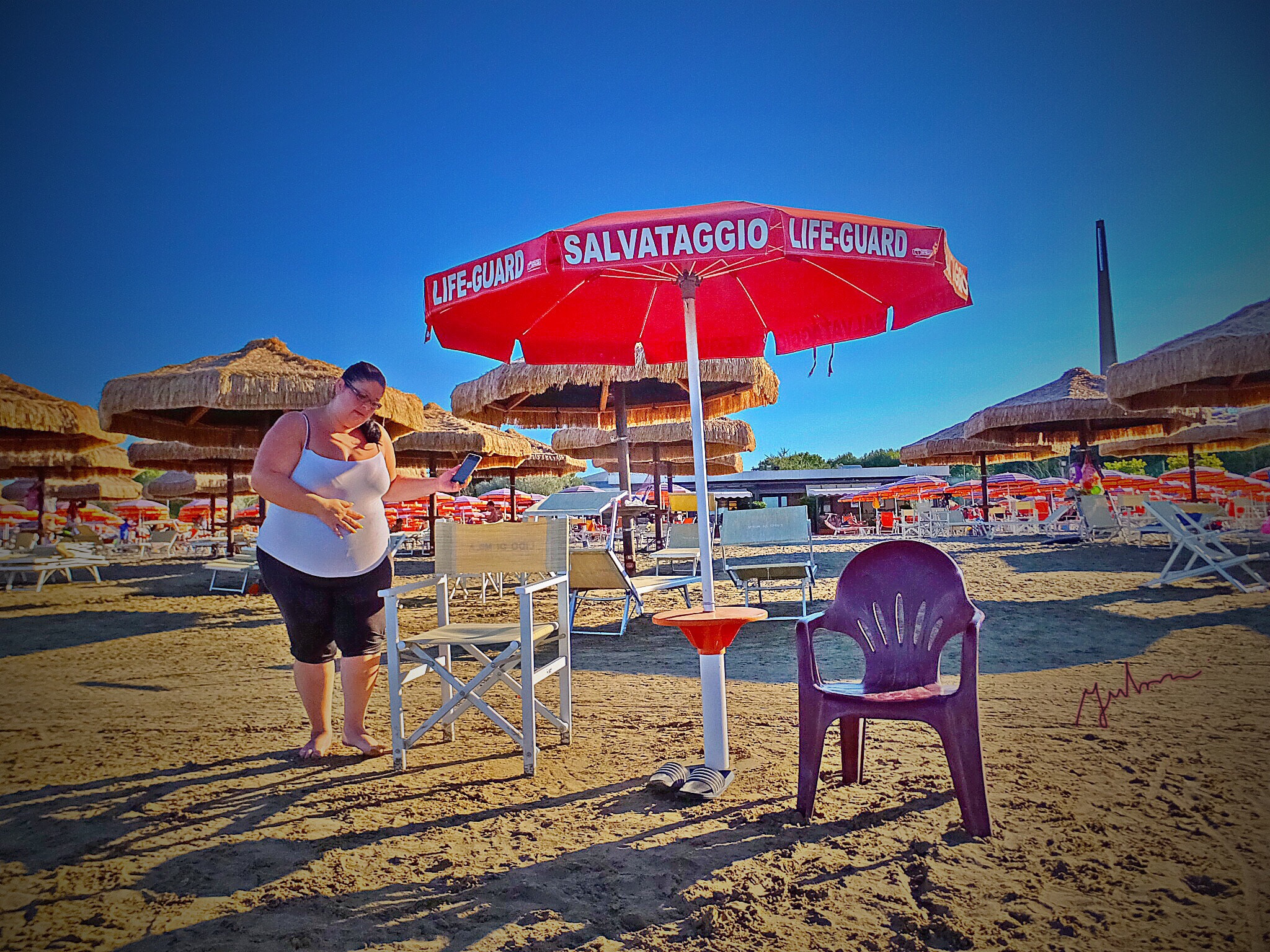 Fujifilm FinePix F900EXR sample photo. A summer look&click photo ..... a big lifeguard photography