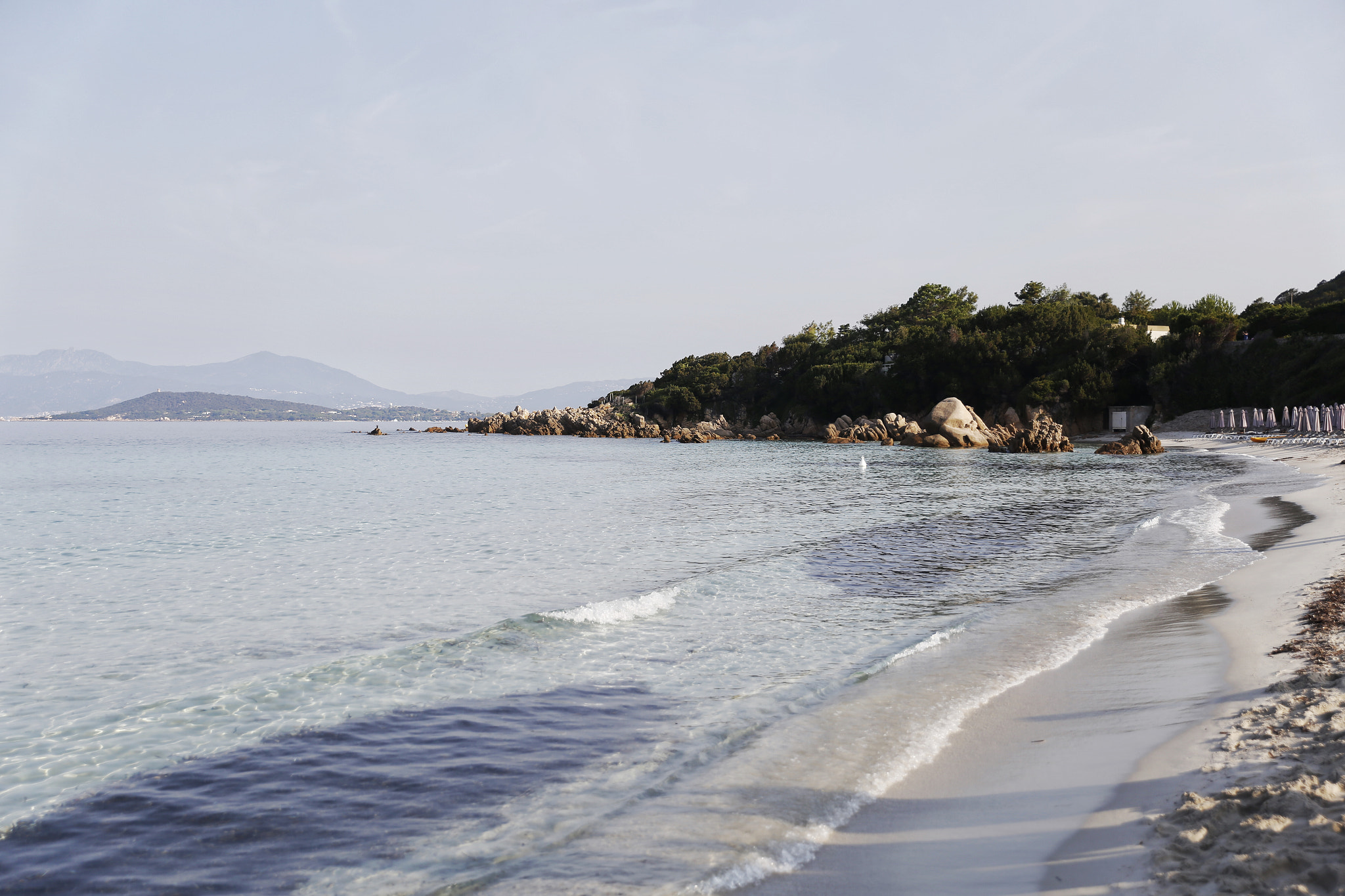 Canon EF 24-70mm F2.8L II USM sample photo. Plage d'argent (corse, france) photography