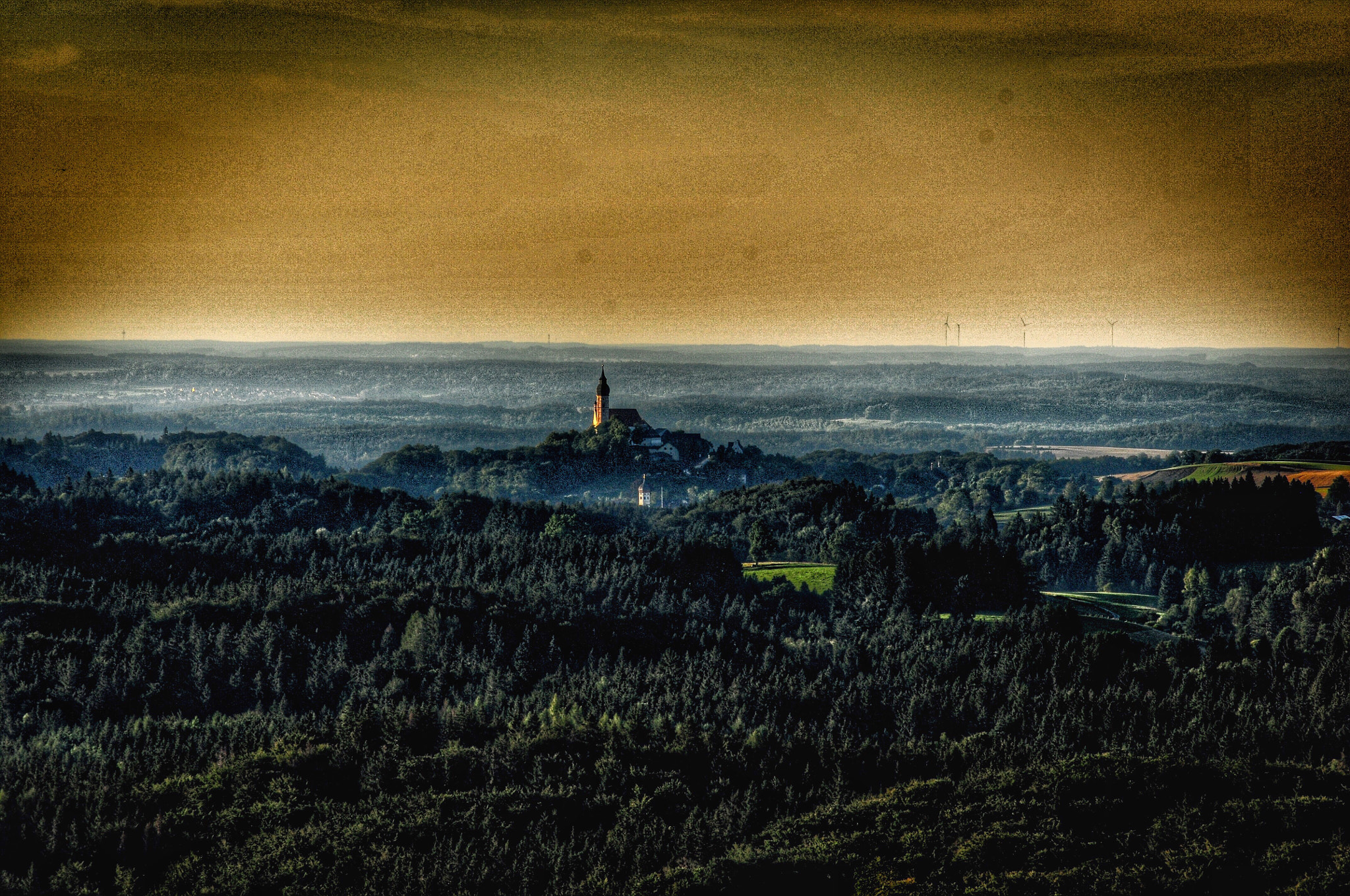 AF Zoom-Nikkor 80-200mm f/2.8 ED sample photo. Kloster andechs upper bavaria photography