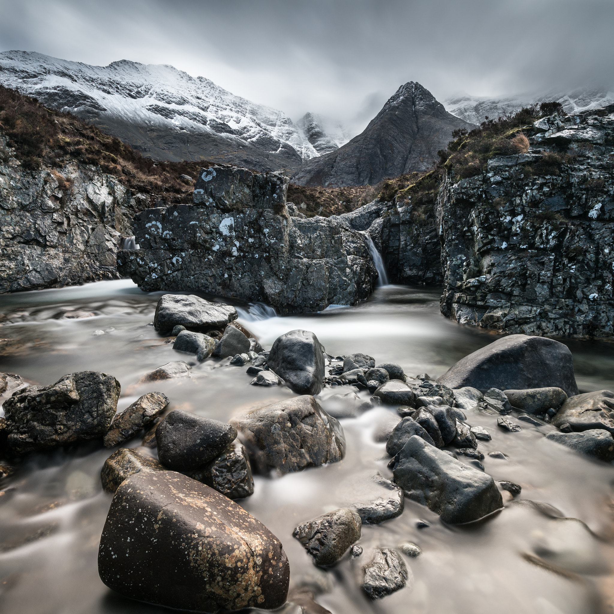 Sony a7R II + Sony Vario-Sonnar T* 16-35mm F2.8 ZA SSM sample photo. Fairy pools isle of skye photography