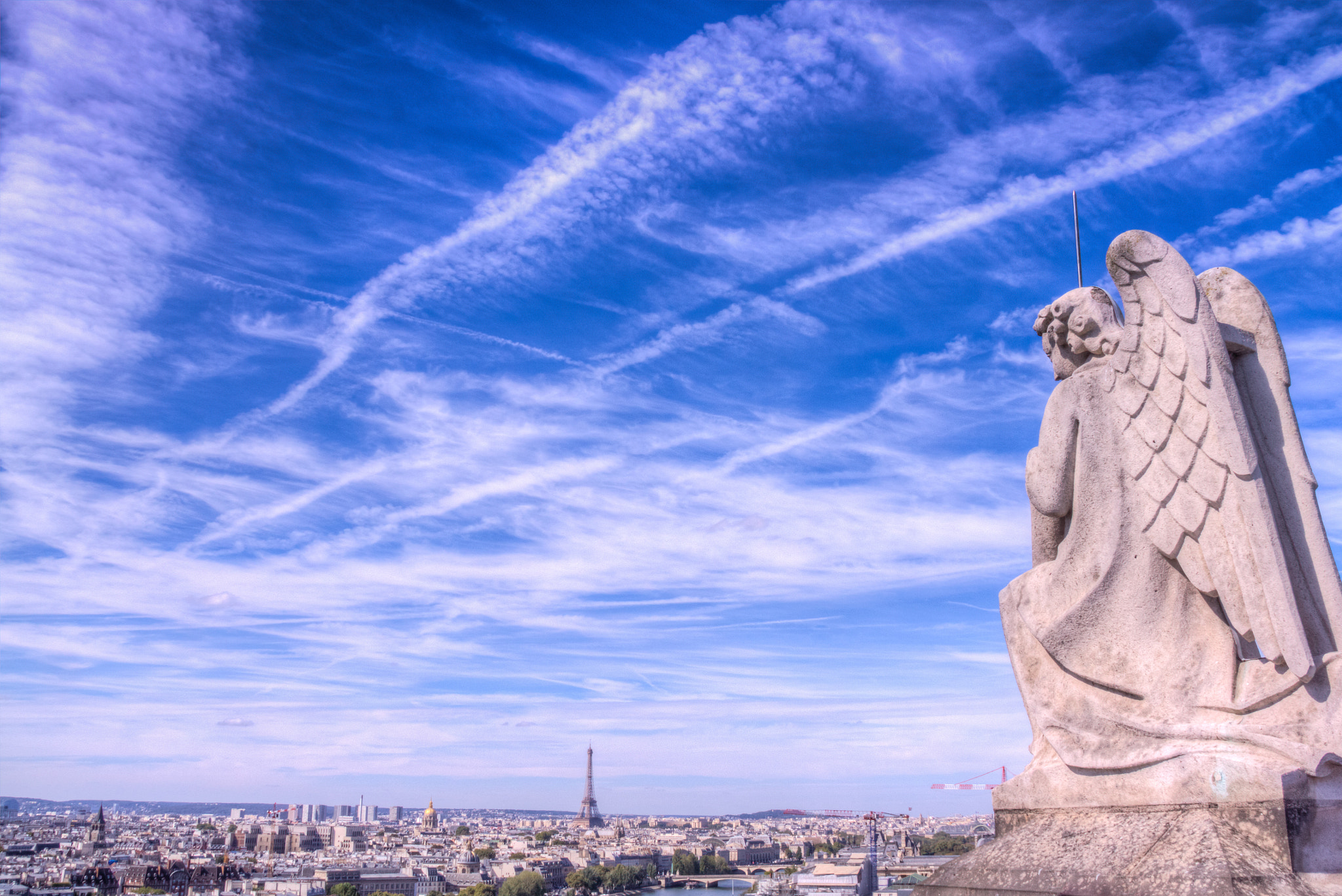 Sigma 18-200mm f/3.5-6.3 DC OS sample photo. From tower st jacques  saint jacques photography