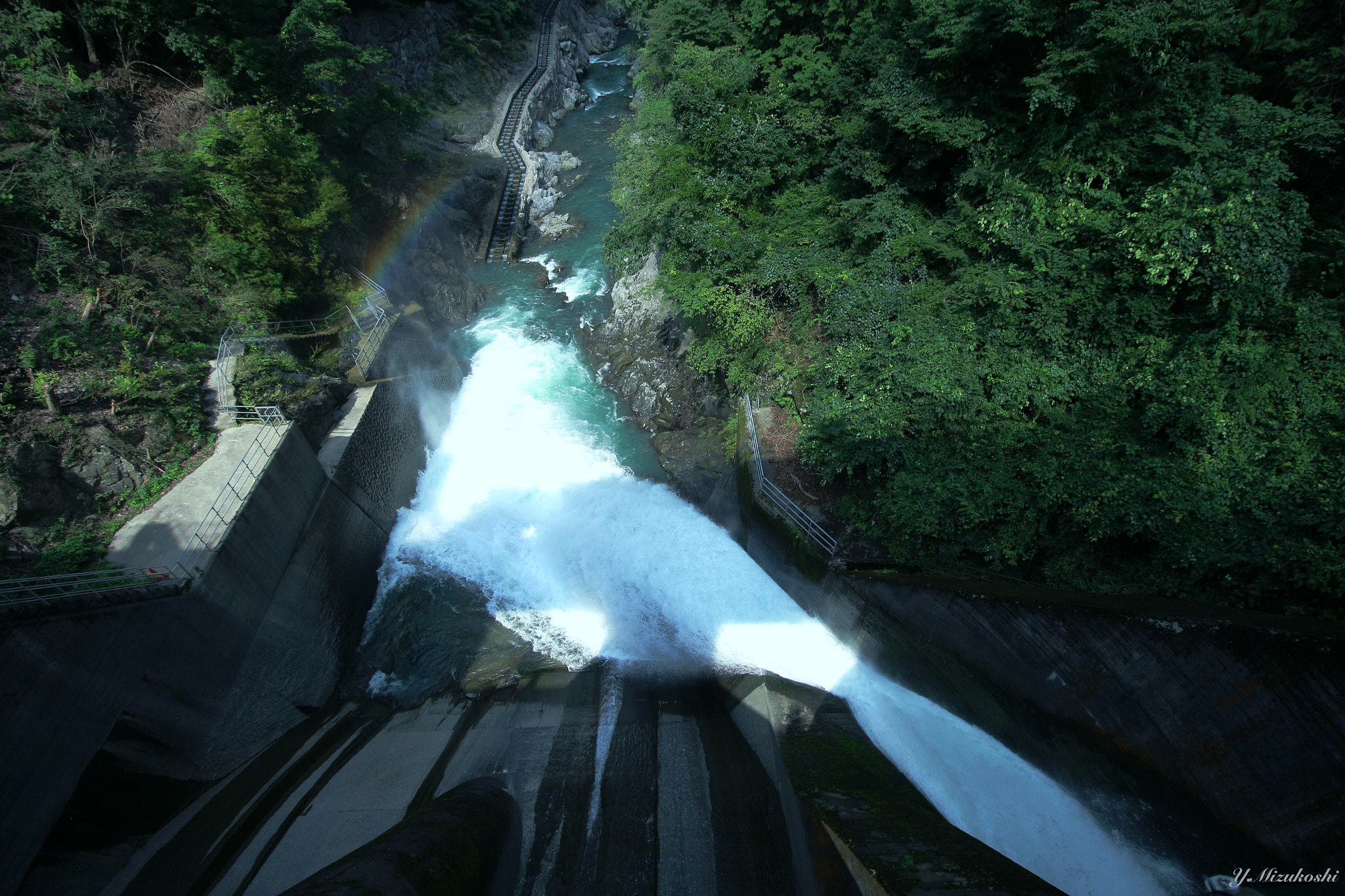 Canon EOS 700D (EOS Rebel T5i / EOS Kiss X7i) sample photo. Rainbow falls of the previous/滝と虹 photography