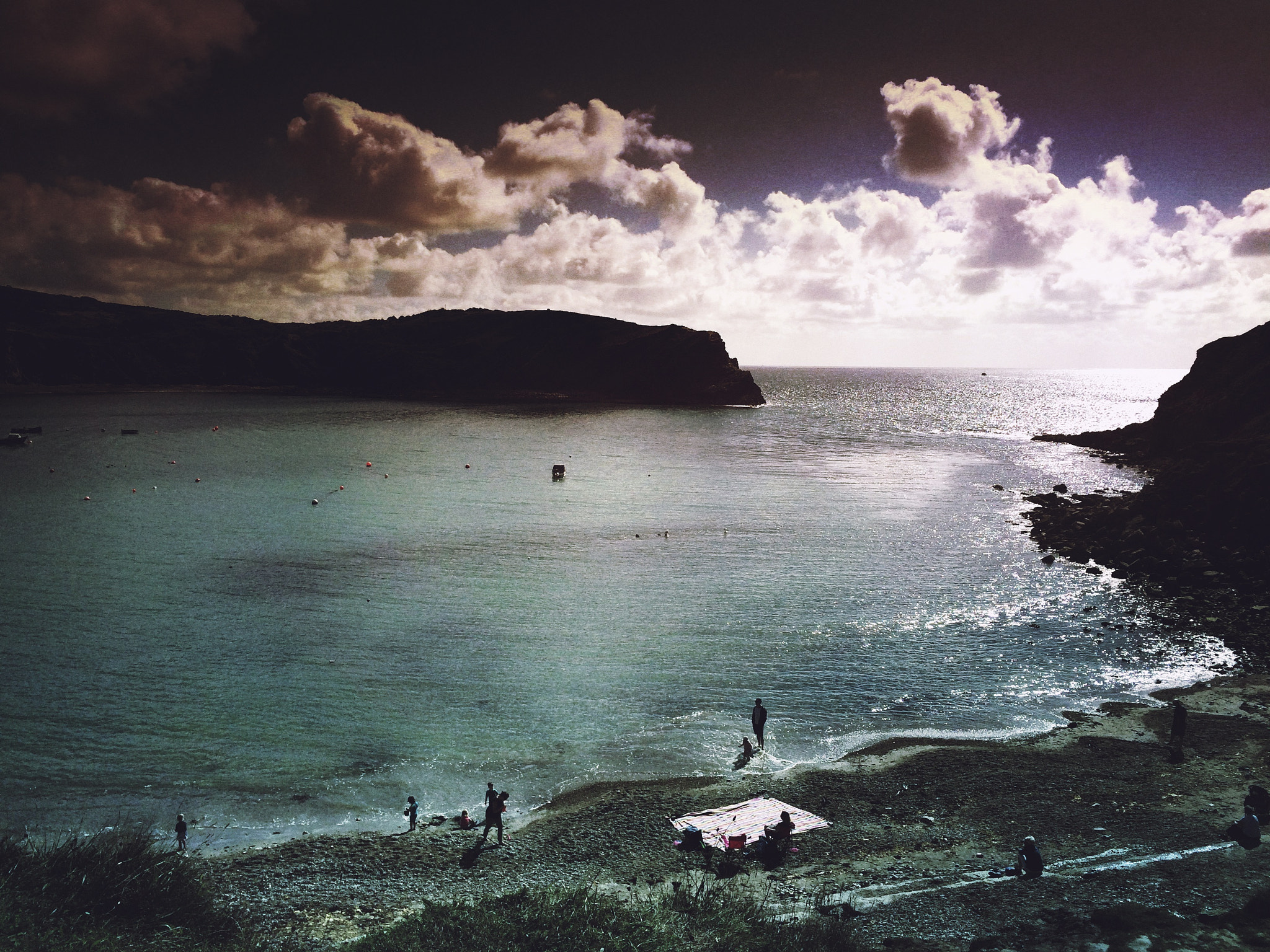 Jag.gr 645 PRO Mk III for Apple iPhone 5s sample photo. Lulworth cove, dorset photography