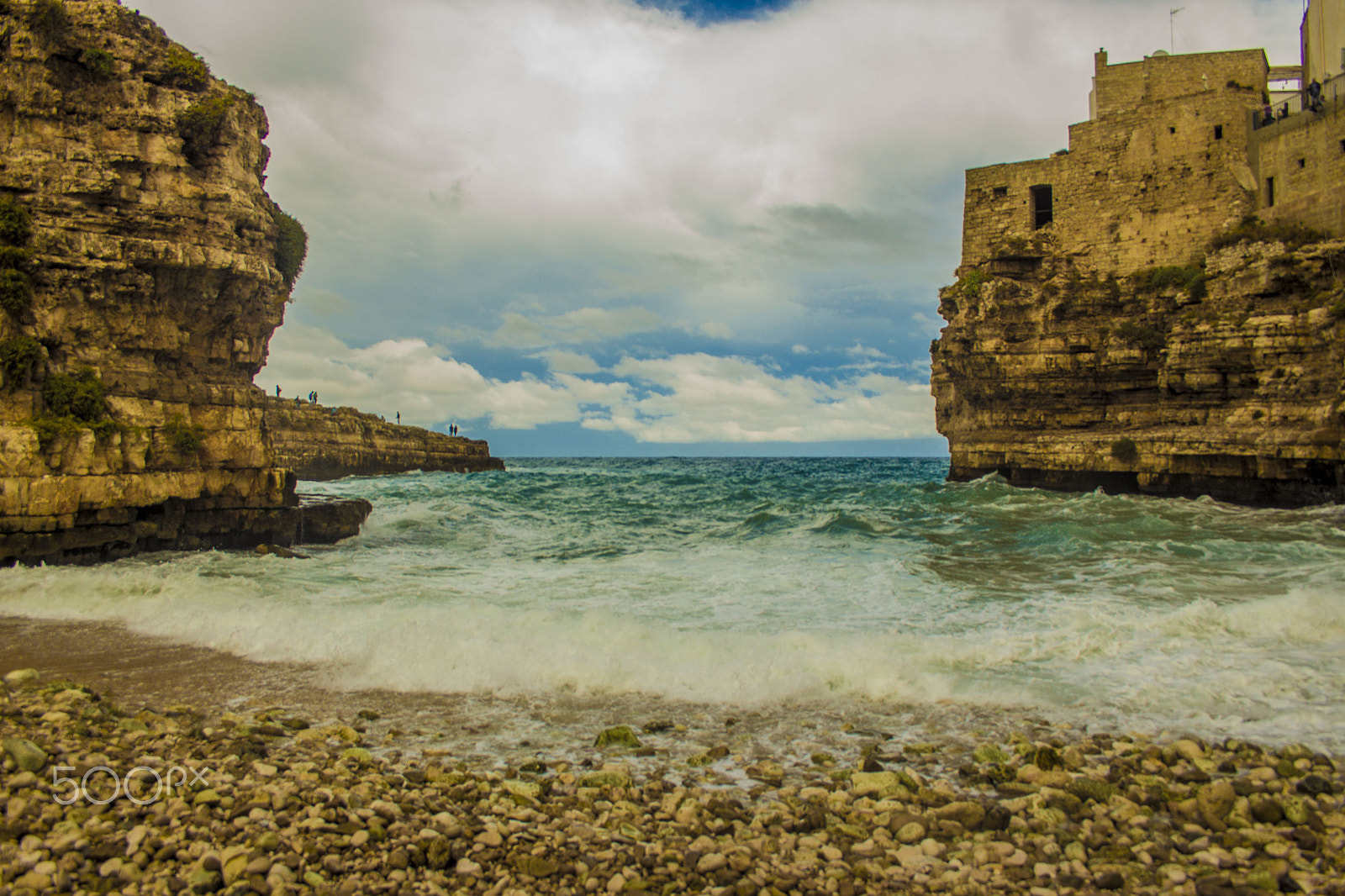 Canon EF-S 18-55mm F3.5-5.6 II sample photo. Polignano a mare photography