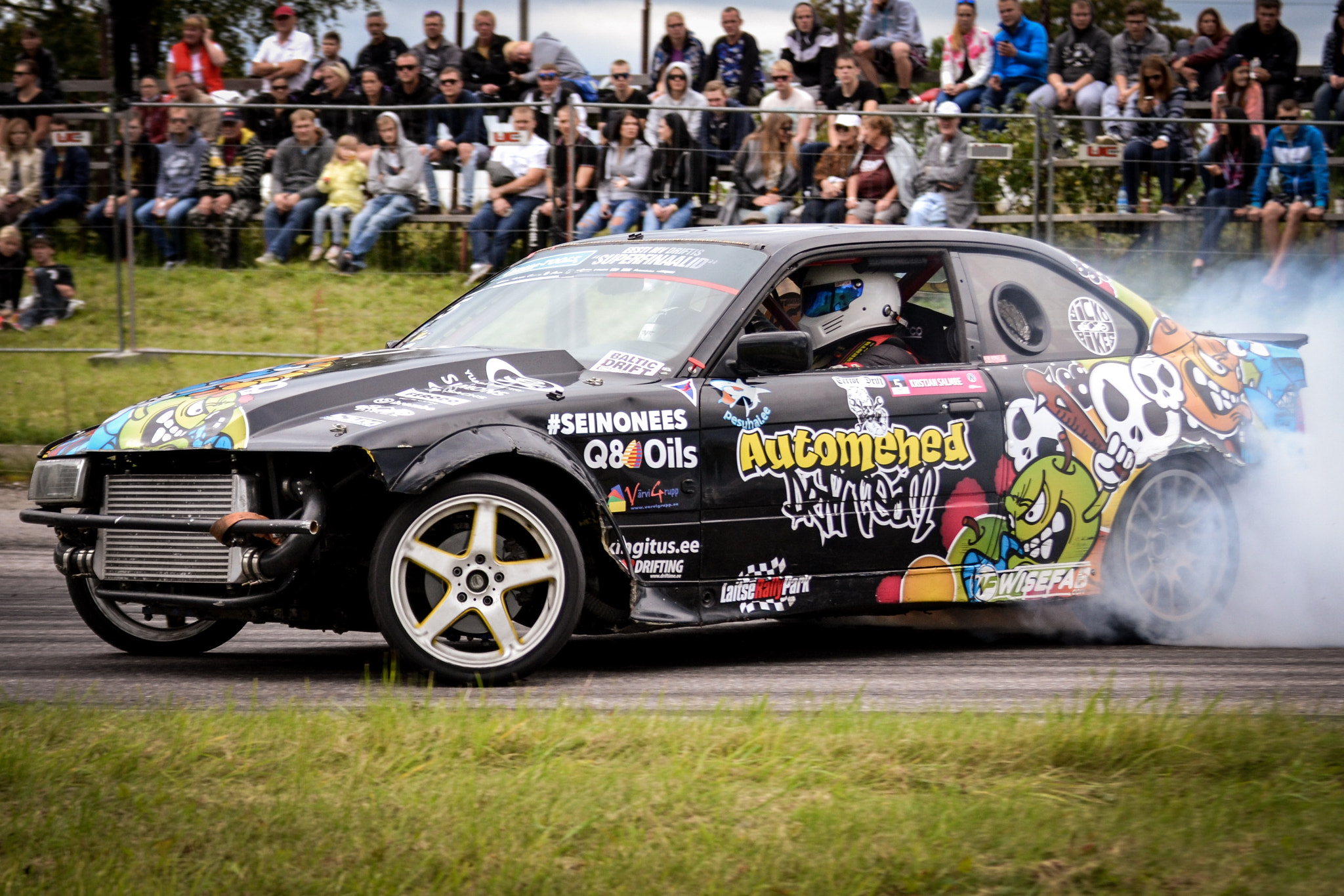 Tamron SP 70-300mm F4-5.6 Di VC USD sample photo. E36 coupe drift photography