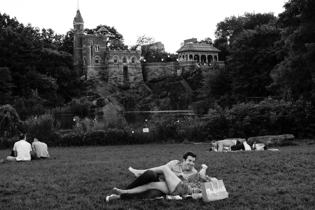 Couple in front of Belvedere Castle, Central Park NYC by L. A. Nolan on 500px.com