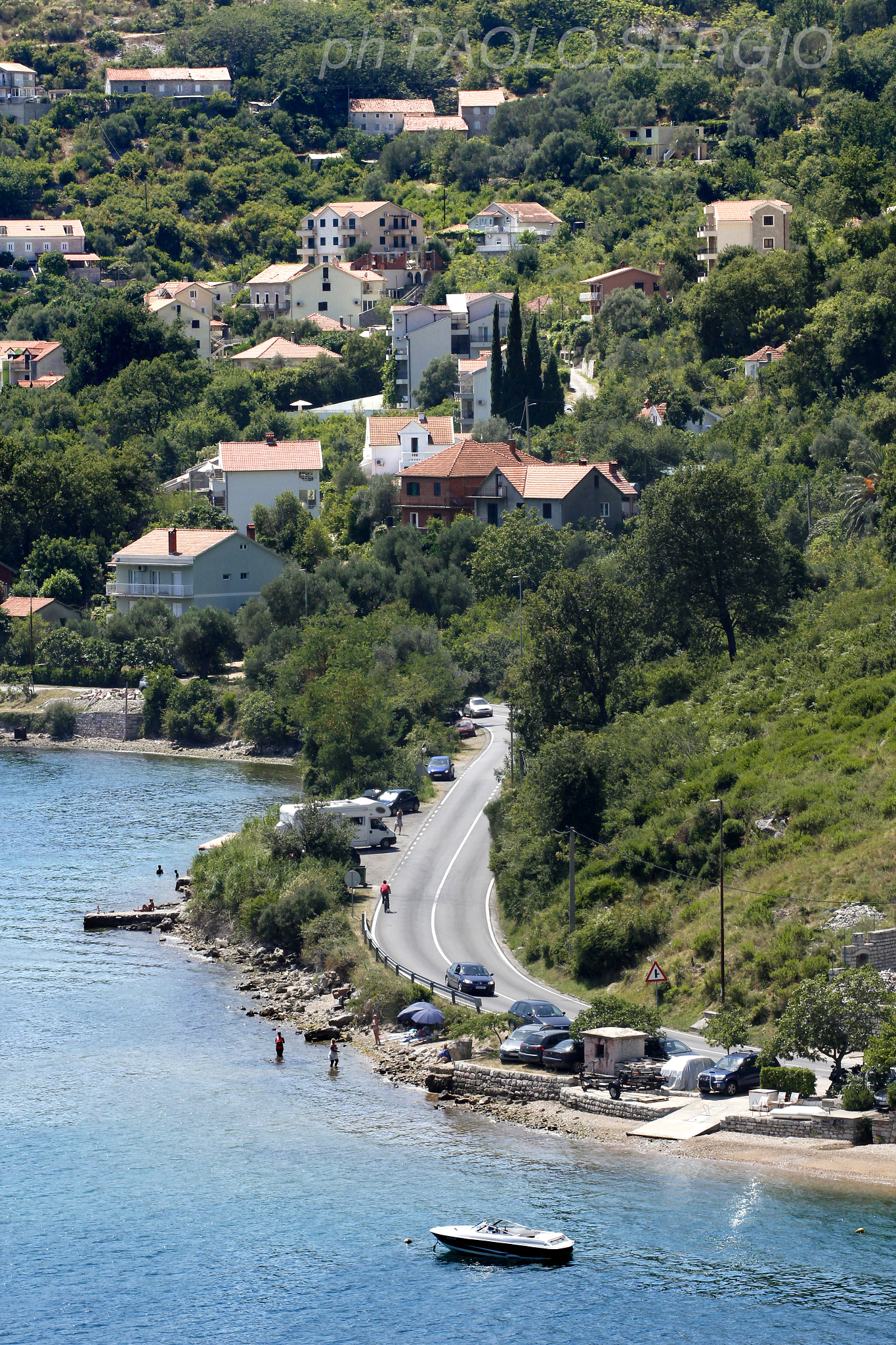 Tamron SP 35mm F1.8 Di VC USD sample photo. Sailing in kotor's fjord - montenegro photography