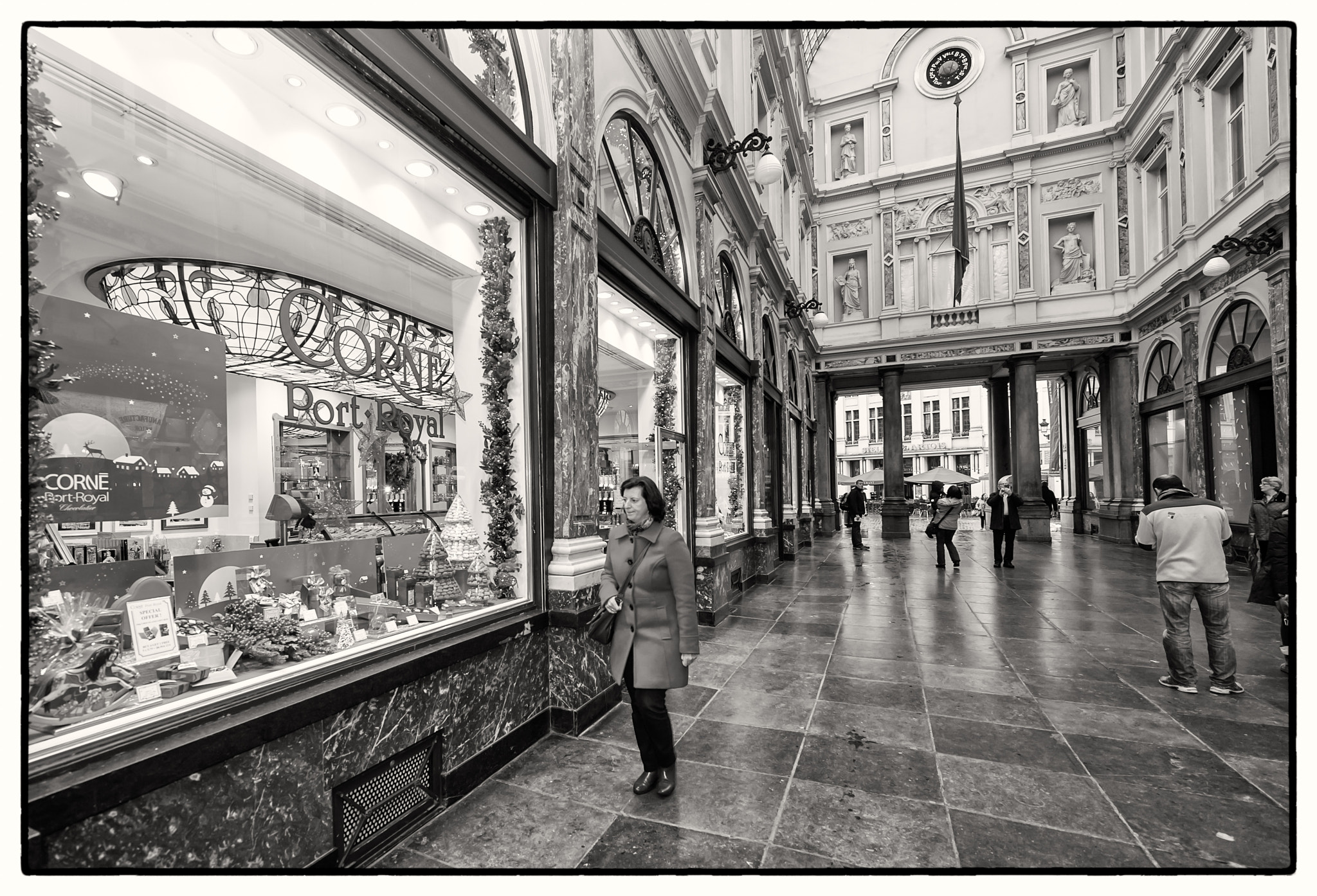 Nikon D3 sample photo. Galerie de la reine - bruxelles - be photography