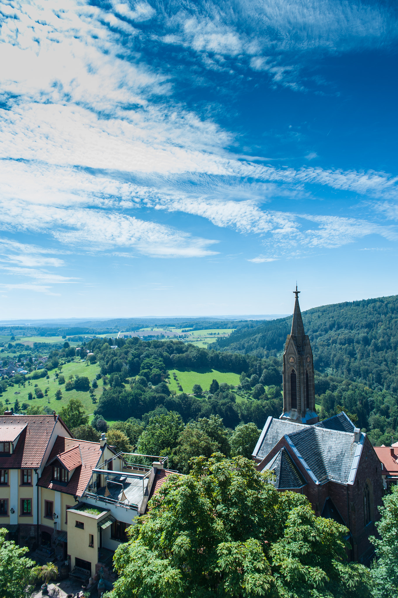 Nikon D700 + Sigma 24mm F2.8 Super Wide II Macro sample photo. View from dielsberg photography