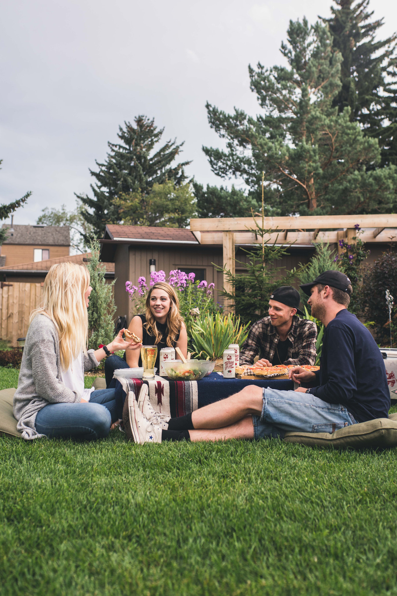 Sony a7R II + Sony DT 50mm F1.8 SAM sample photo. Backyard picnic photography