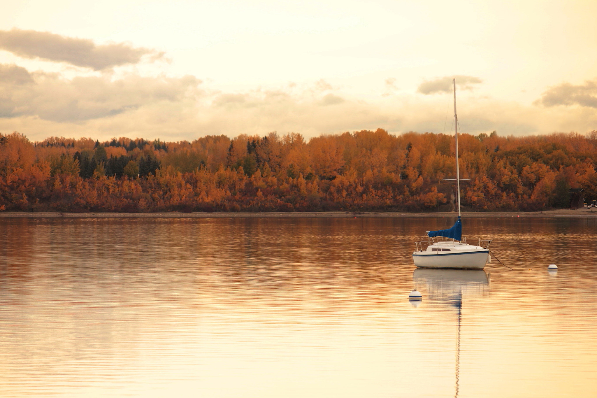 Canon EF-S 55-250mm F4-5.6 IS II sample photo. October sky photography